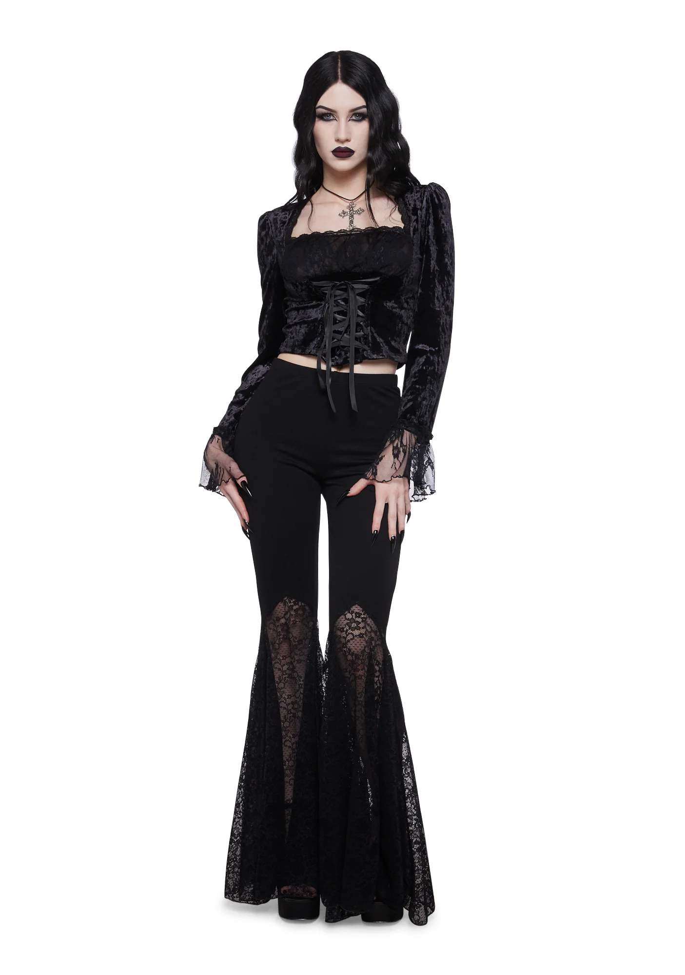 Raven’s Embrace Bell Bottom Pants - Image 5