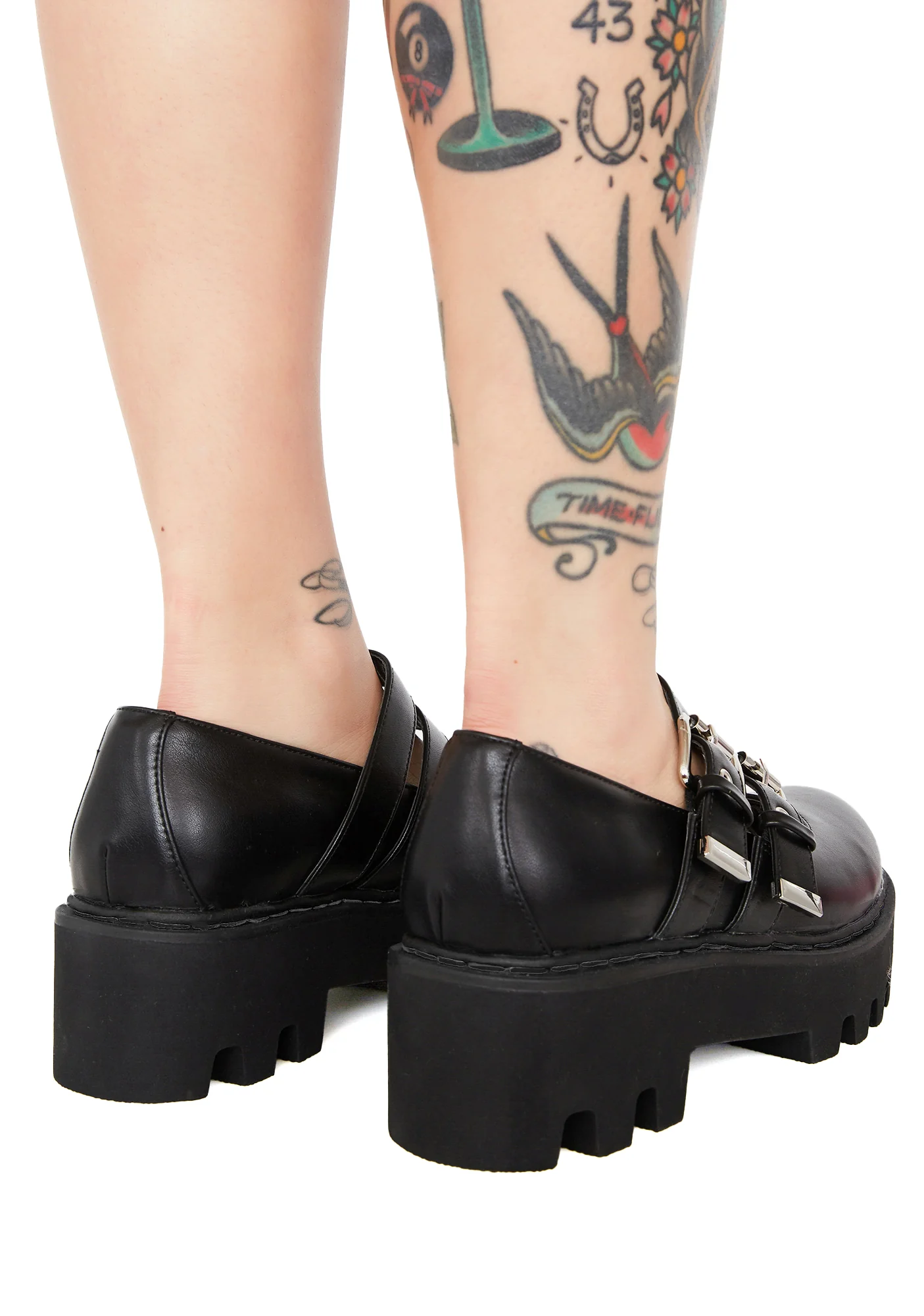 Raven Sweetie Pie Platform Mary Janes - Image 4