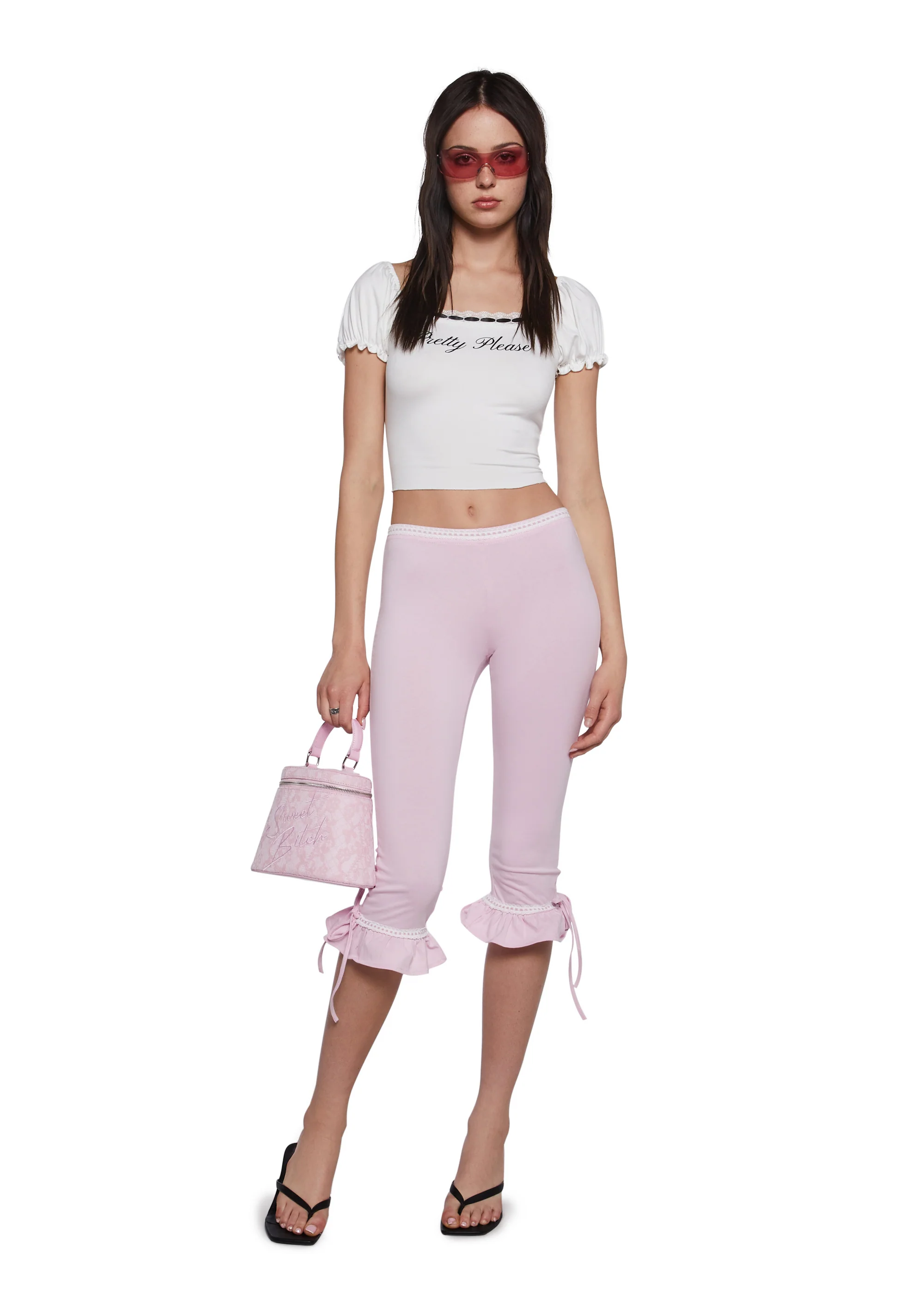 Drawing Hearts Capri Pants - Image 2