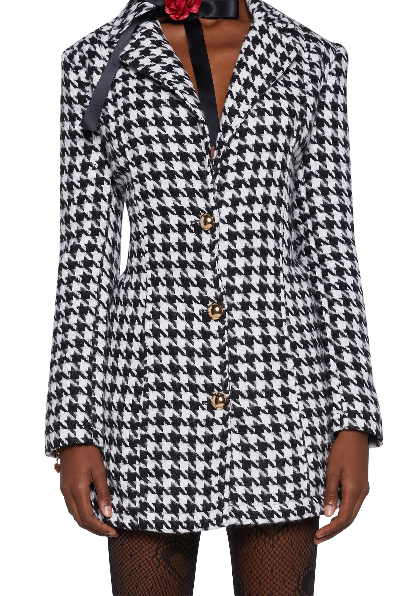 Reach The Top Tweed Coat - Image 5