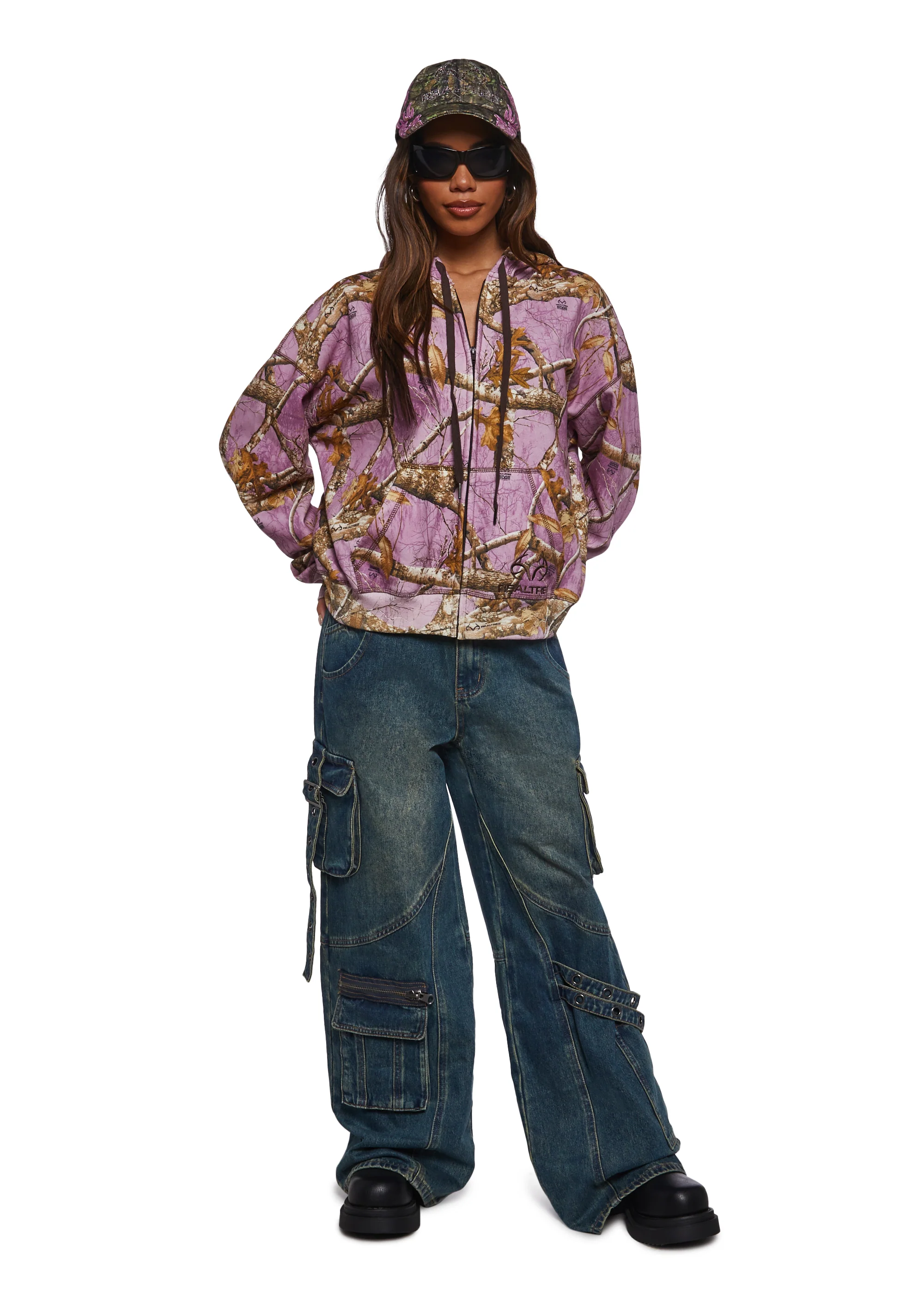 Oversized Camo Hoodie - Image 2