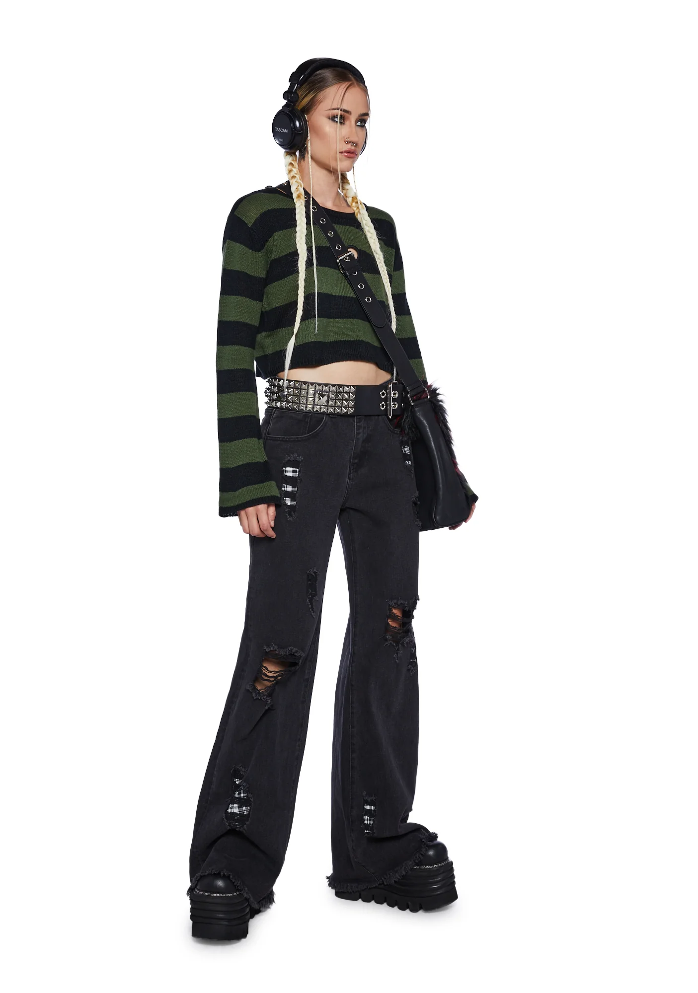 Rebel Outlaw Distressed Jeans - Image 2