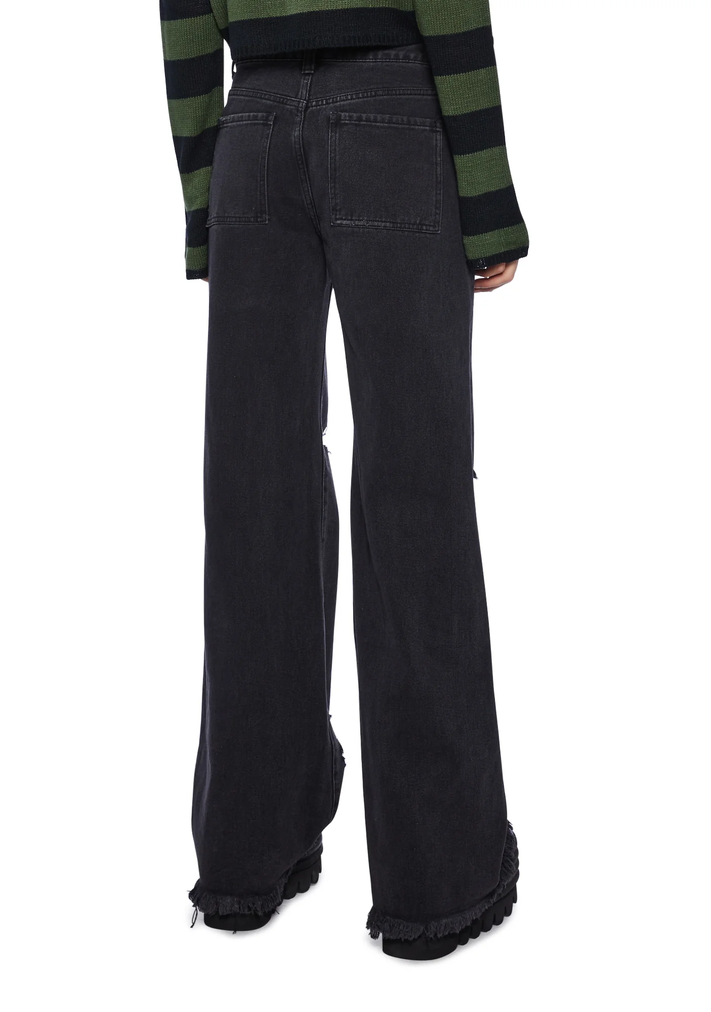 Rebel Outlaw Distressed Jeans - Image 4