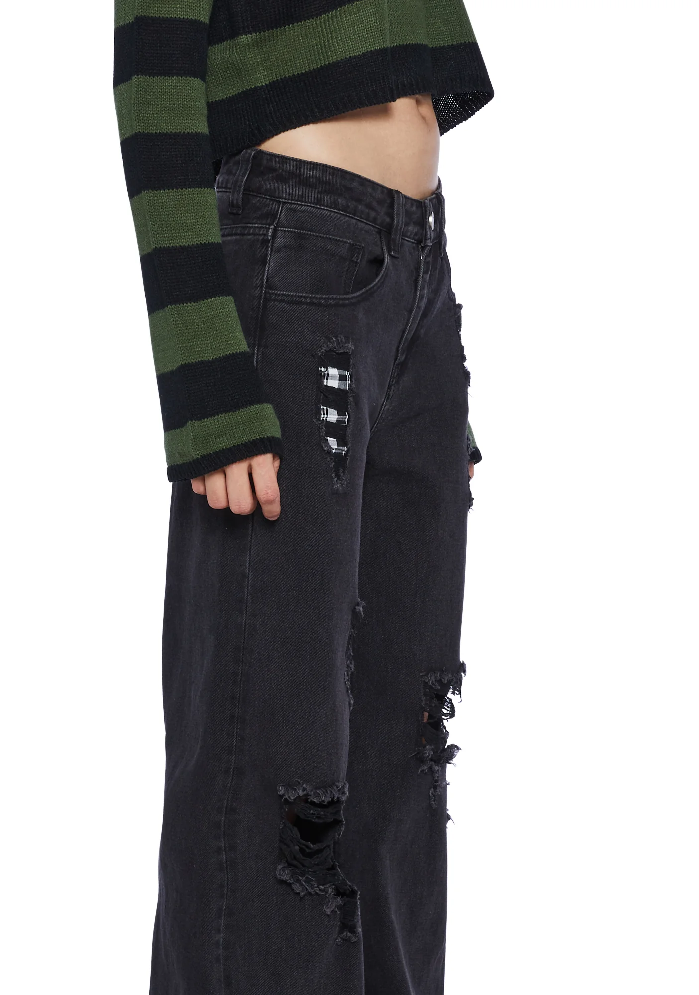 Rebel Outlaw Distressed Jeans - Image 5
