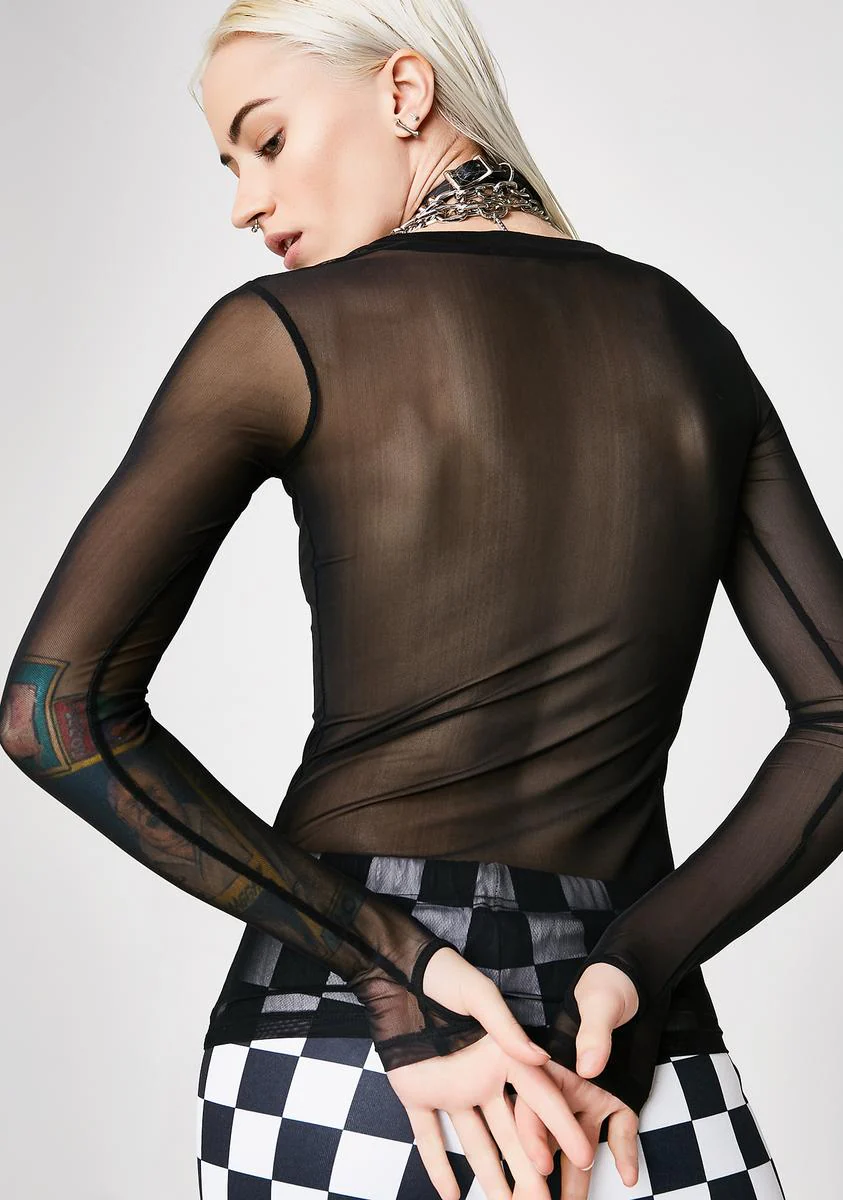 Rebel Yell Mesh Top - Image 4