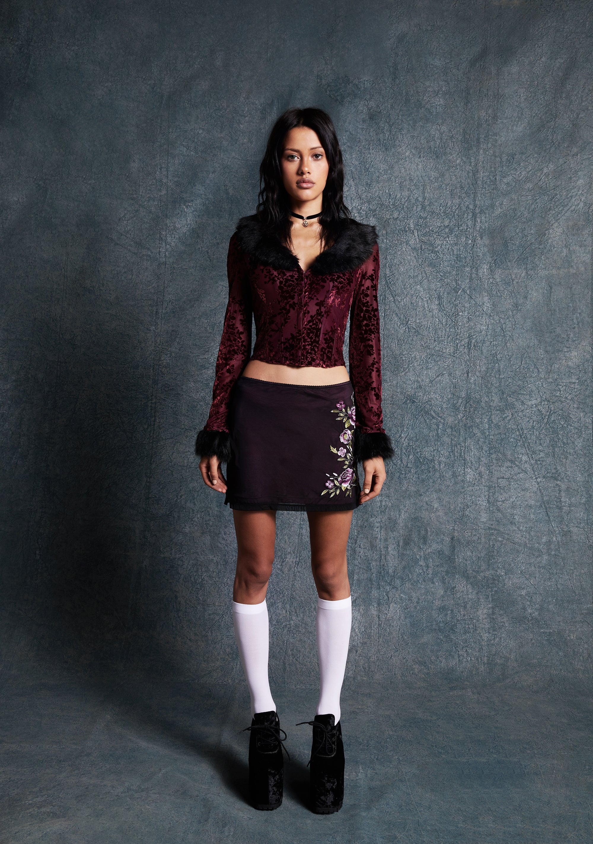 Reckless Serenade Mini Skirt - Image 7