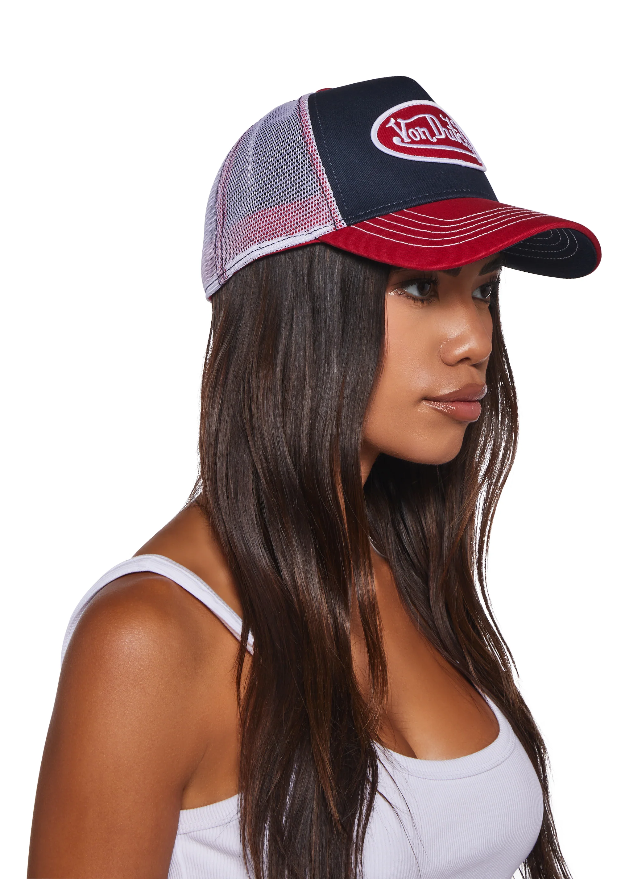 Red And Black Trucker Hat - Image 2