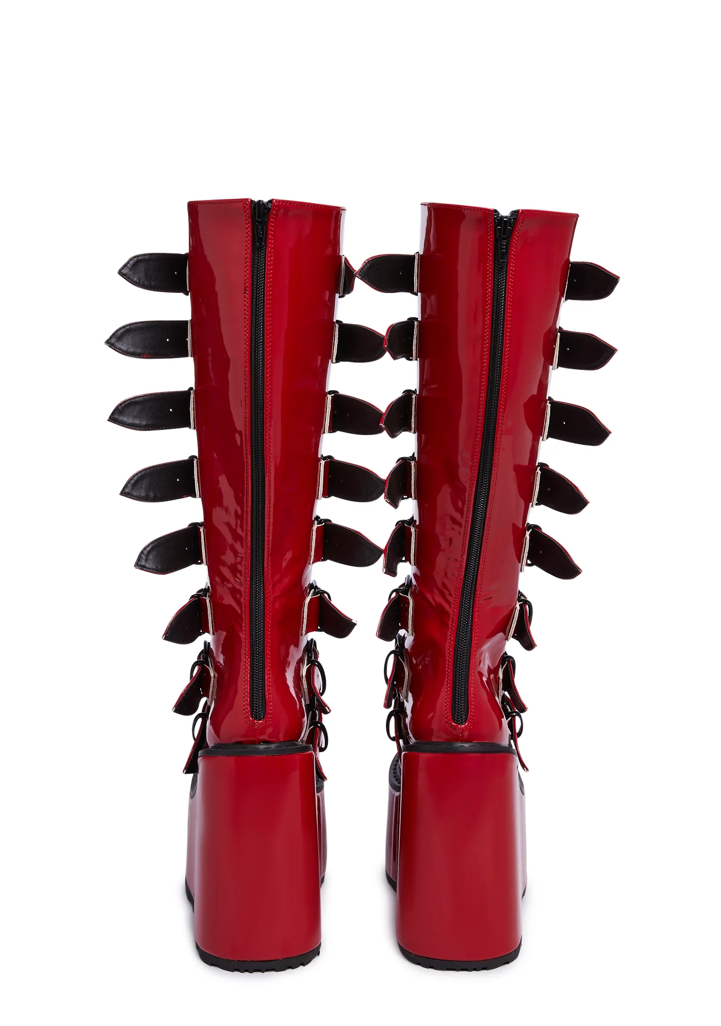 Red Holographic Trinity Boots - Image 4