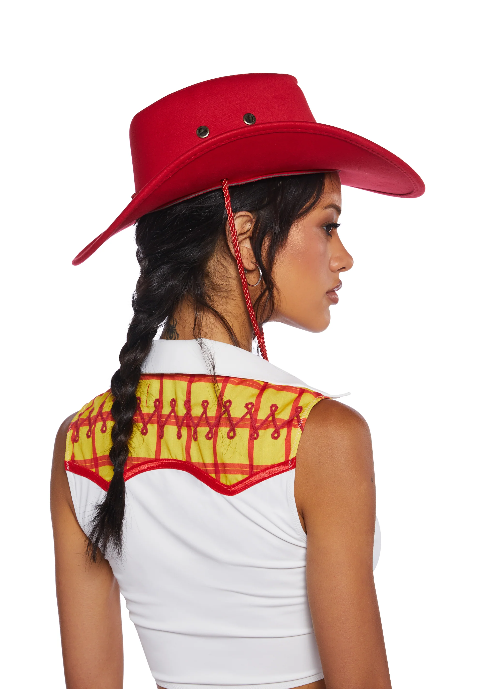 Red Old Town Cowboy Hat - Image 3