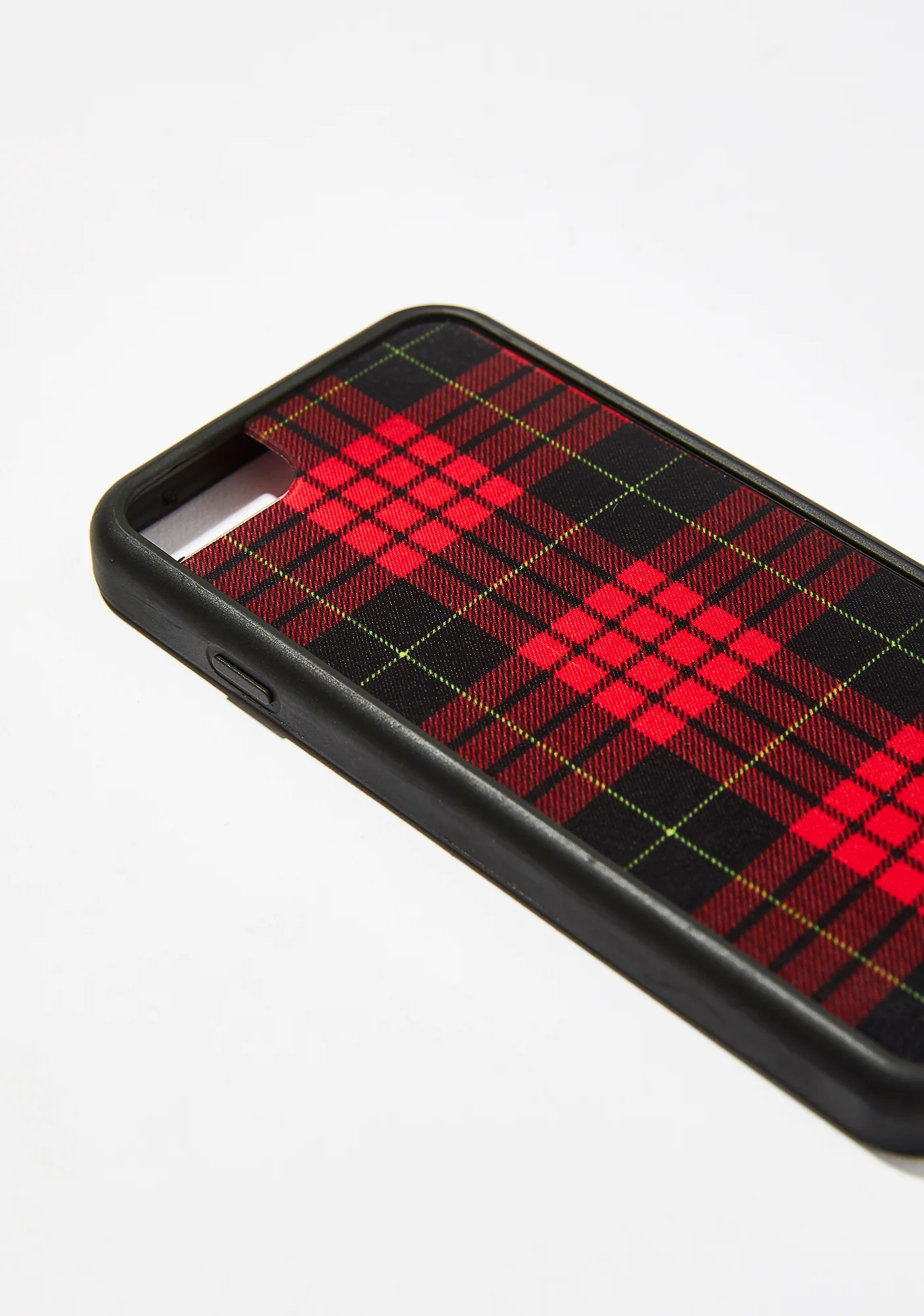Red Plaid iPhone Case - Image 2