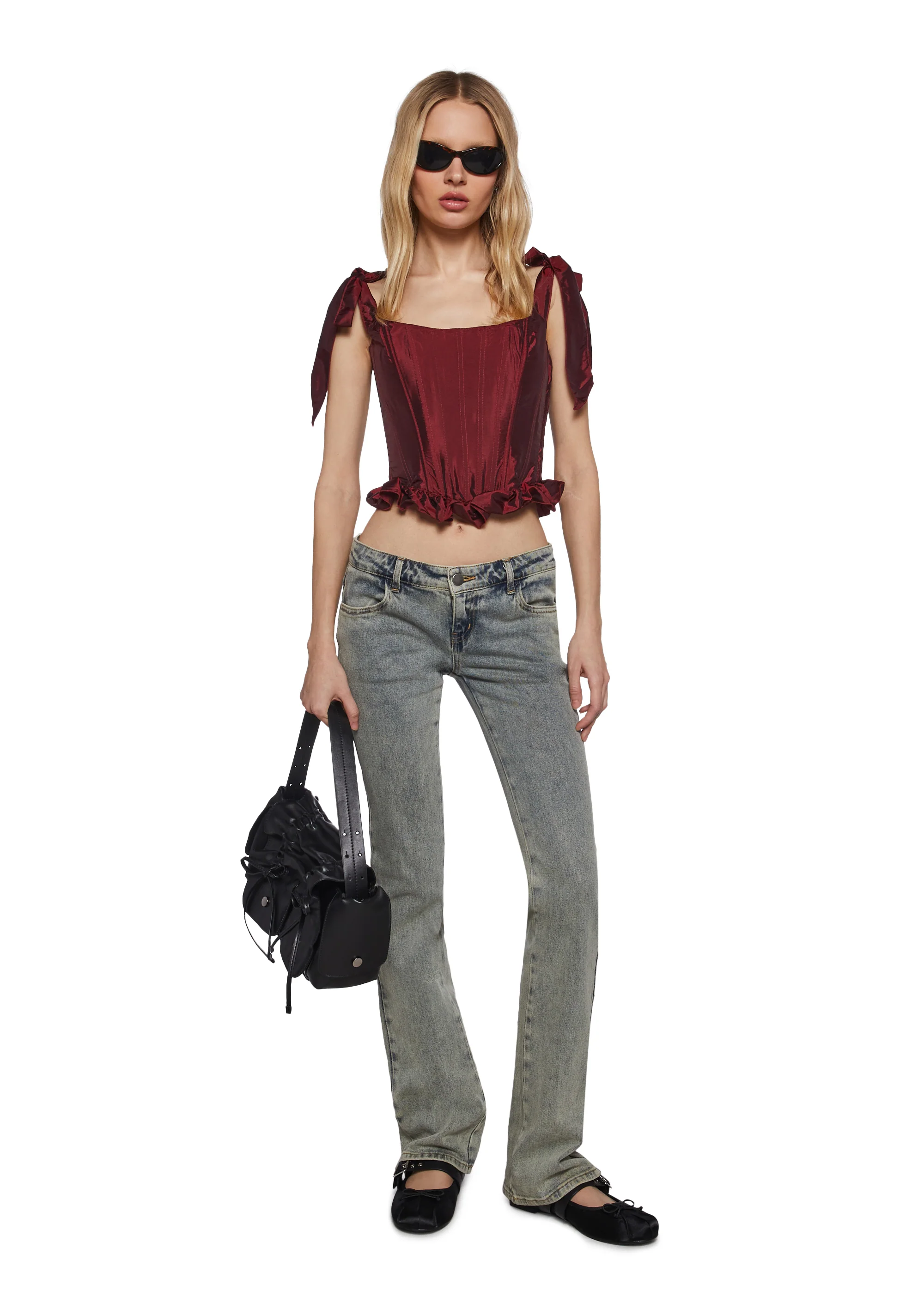 Crimson Secrets Corset Top - Image 2