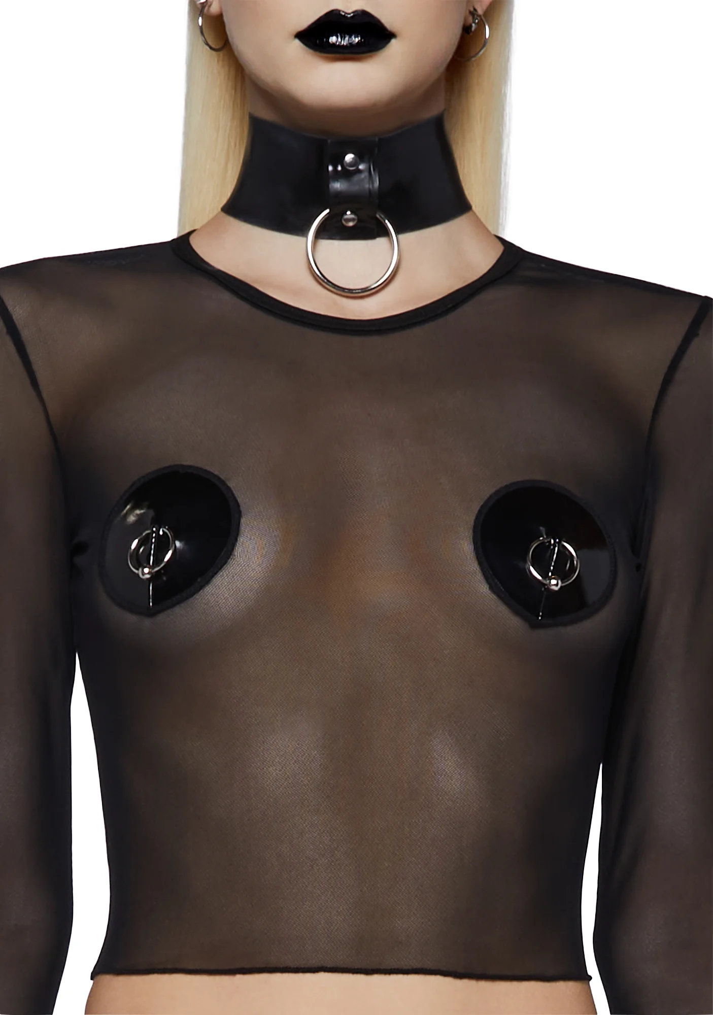 Reign of Pleasure Mesh Top - Image 5