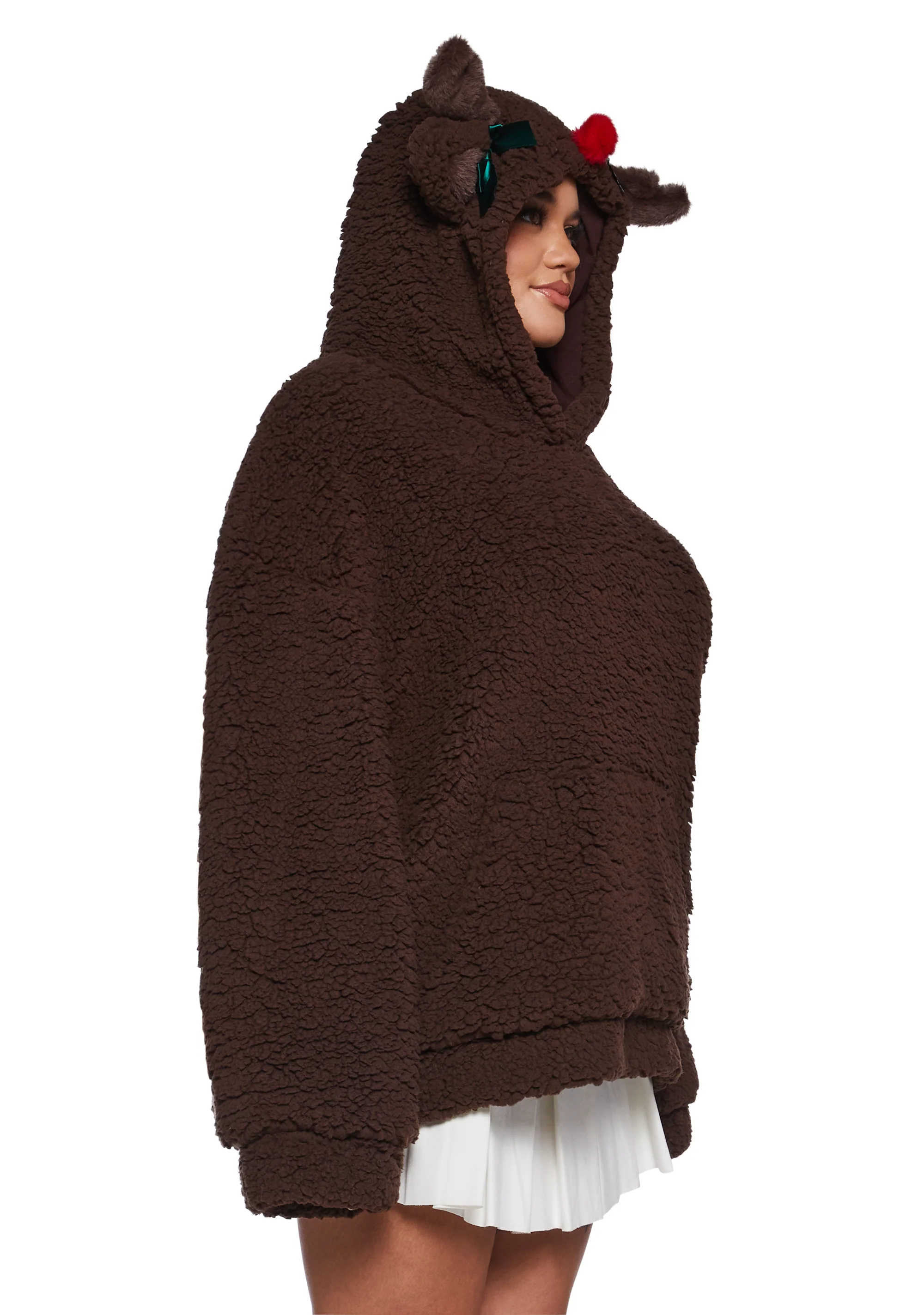 Reindeer Games Sherpa Hoodie - Image 7
