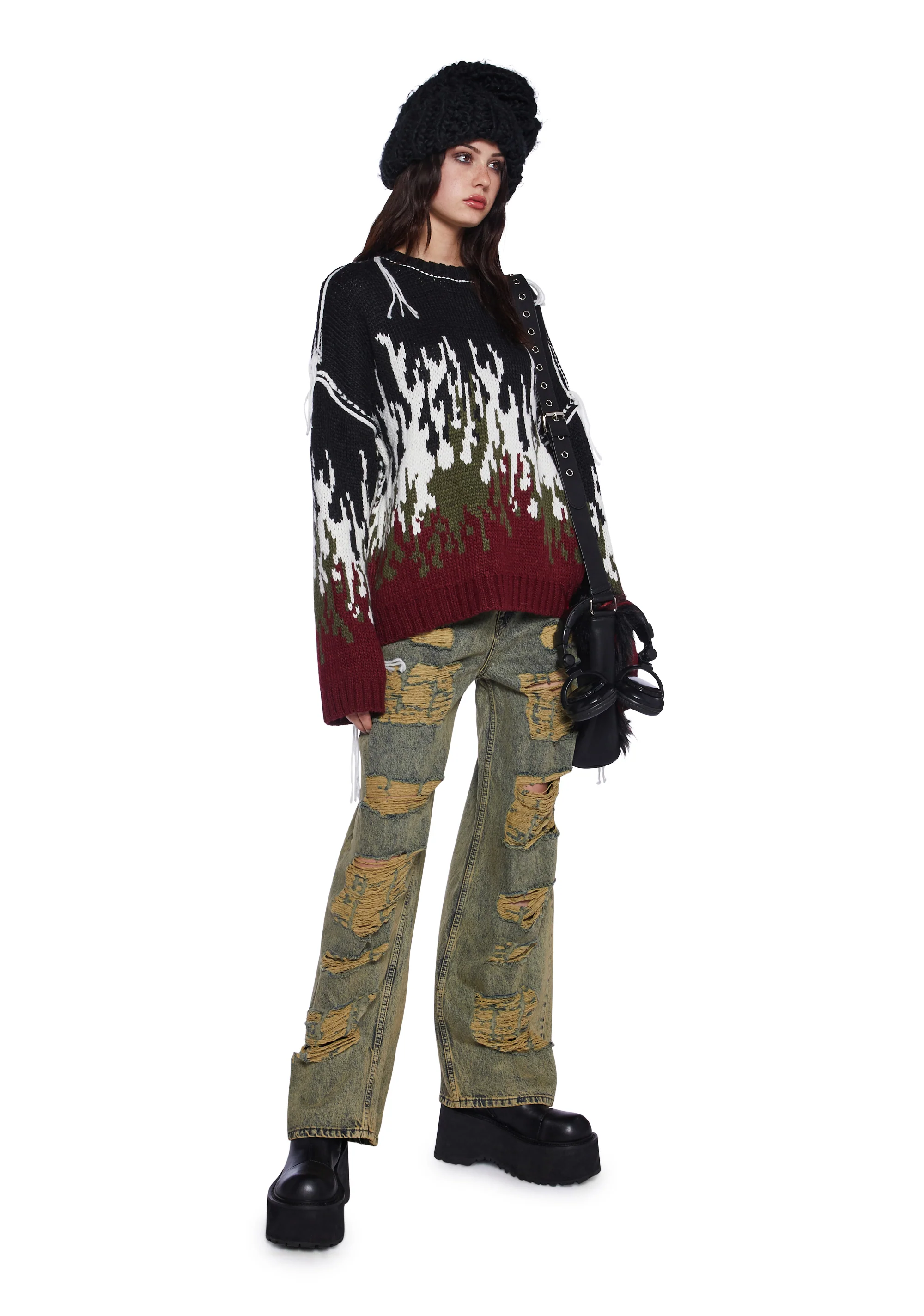Dirty Wash Shredded Release Jeans - Image 2