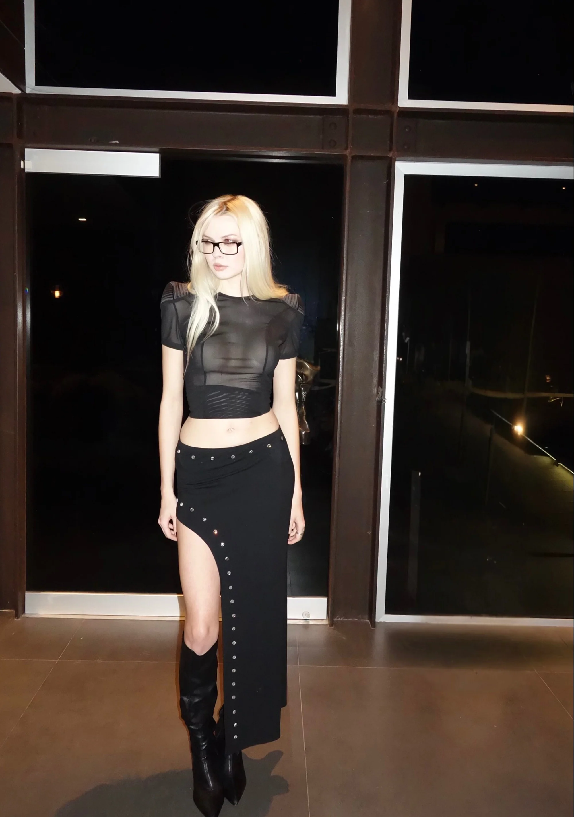 Relentless Glam Asymmetrical Maxi Skirt - Image 6