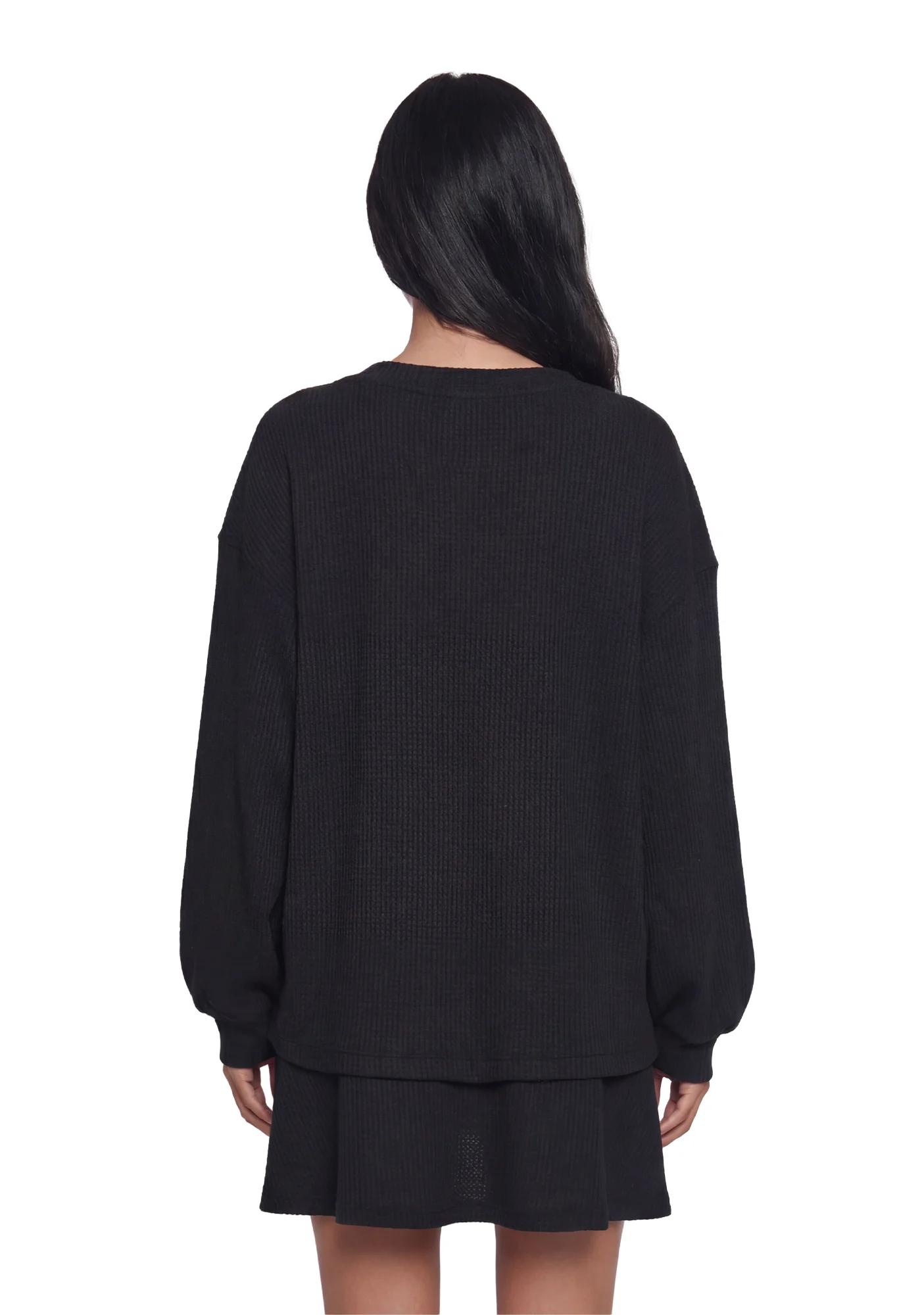 First Glances Trapeze Dress - Black - Image 4