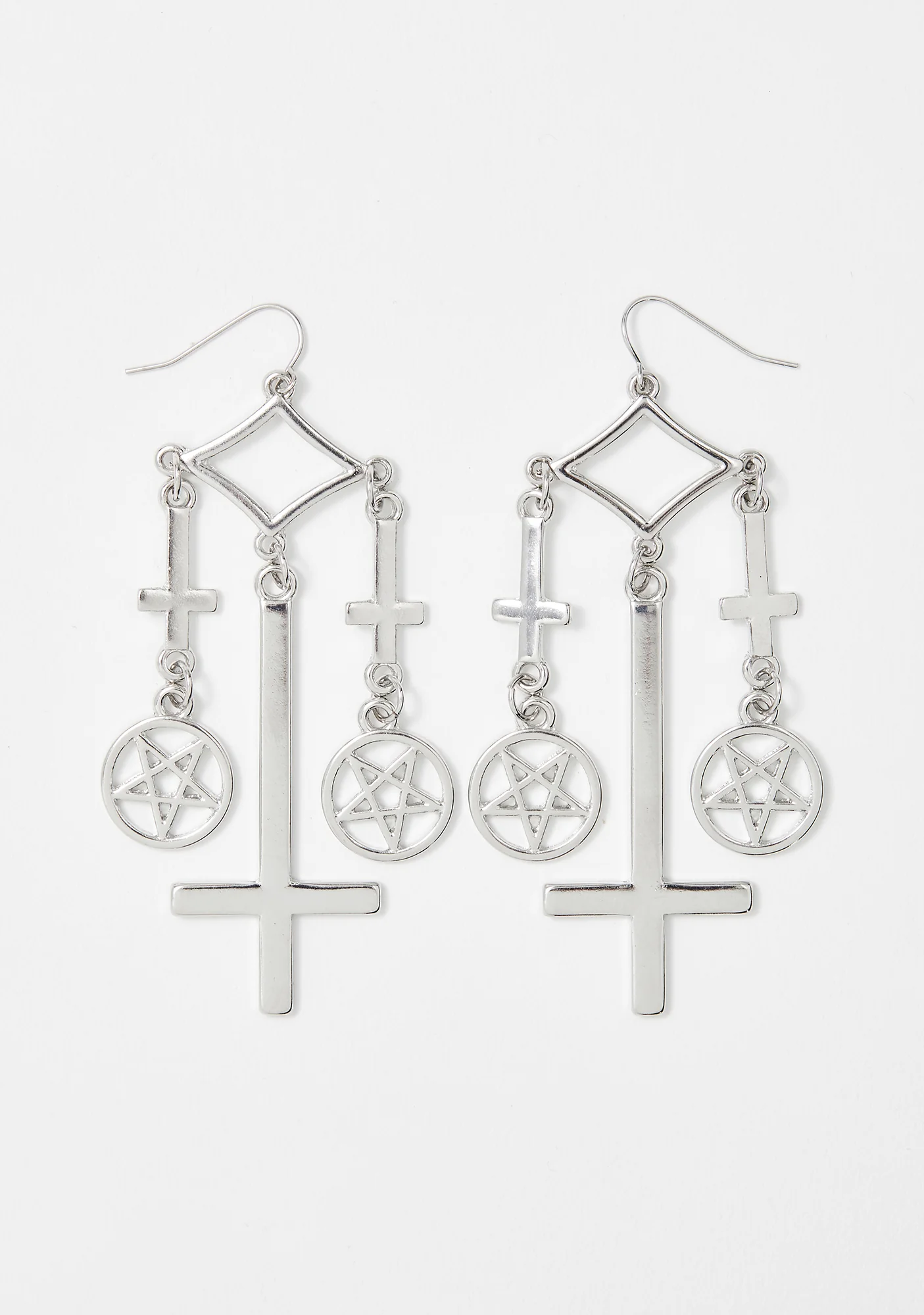 Repent Your Sins Dangle Earrings - Image 2