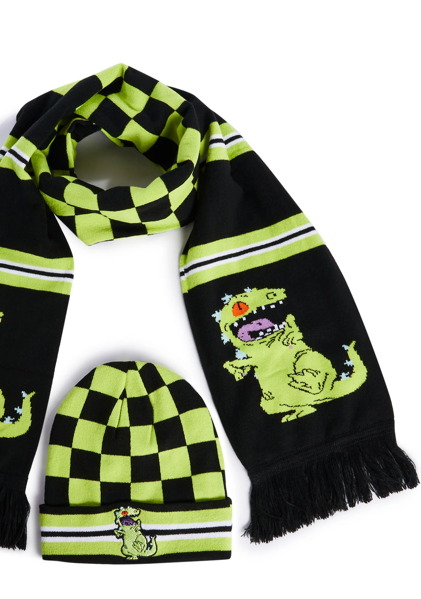 Reptar's Revenge Beanie And Scarf Set - Image 2