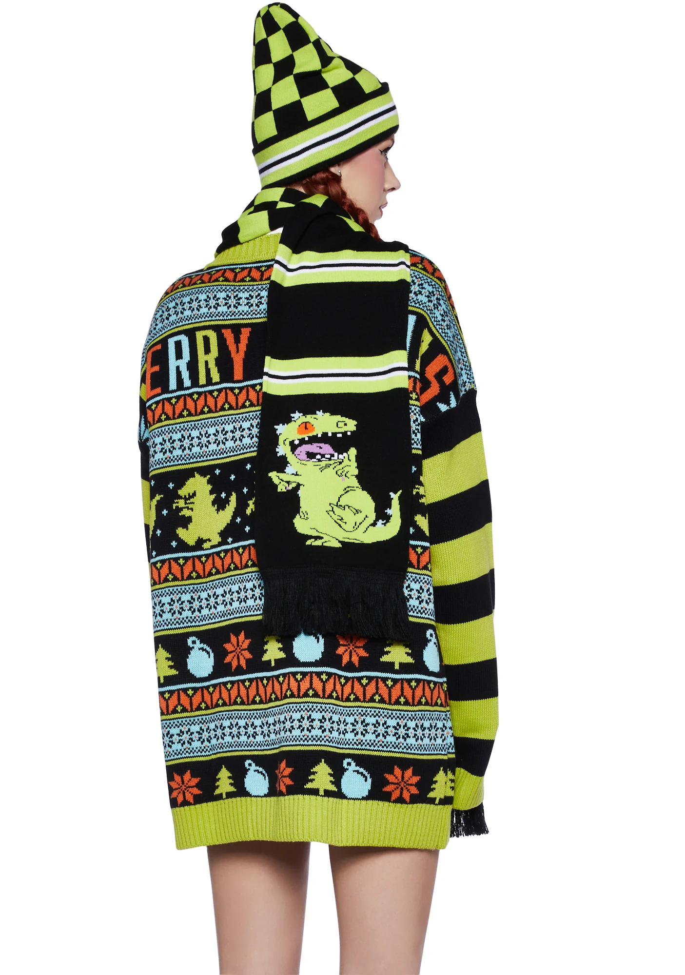 Reptar's Revenge Beanie And Scarf Set - Image 4