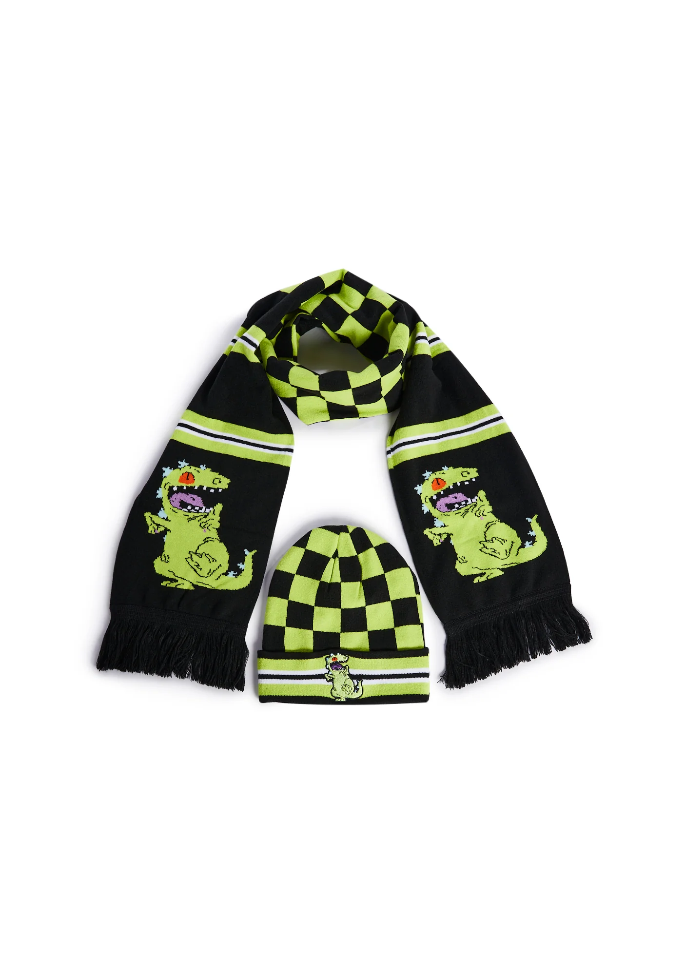 Reptar's Revenge Beanie And Scarf Set - Image 7