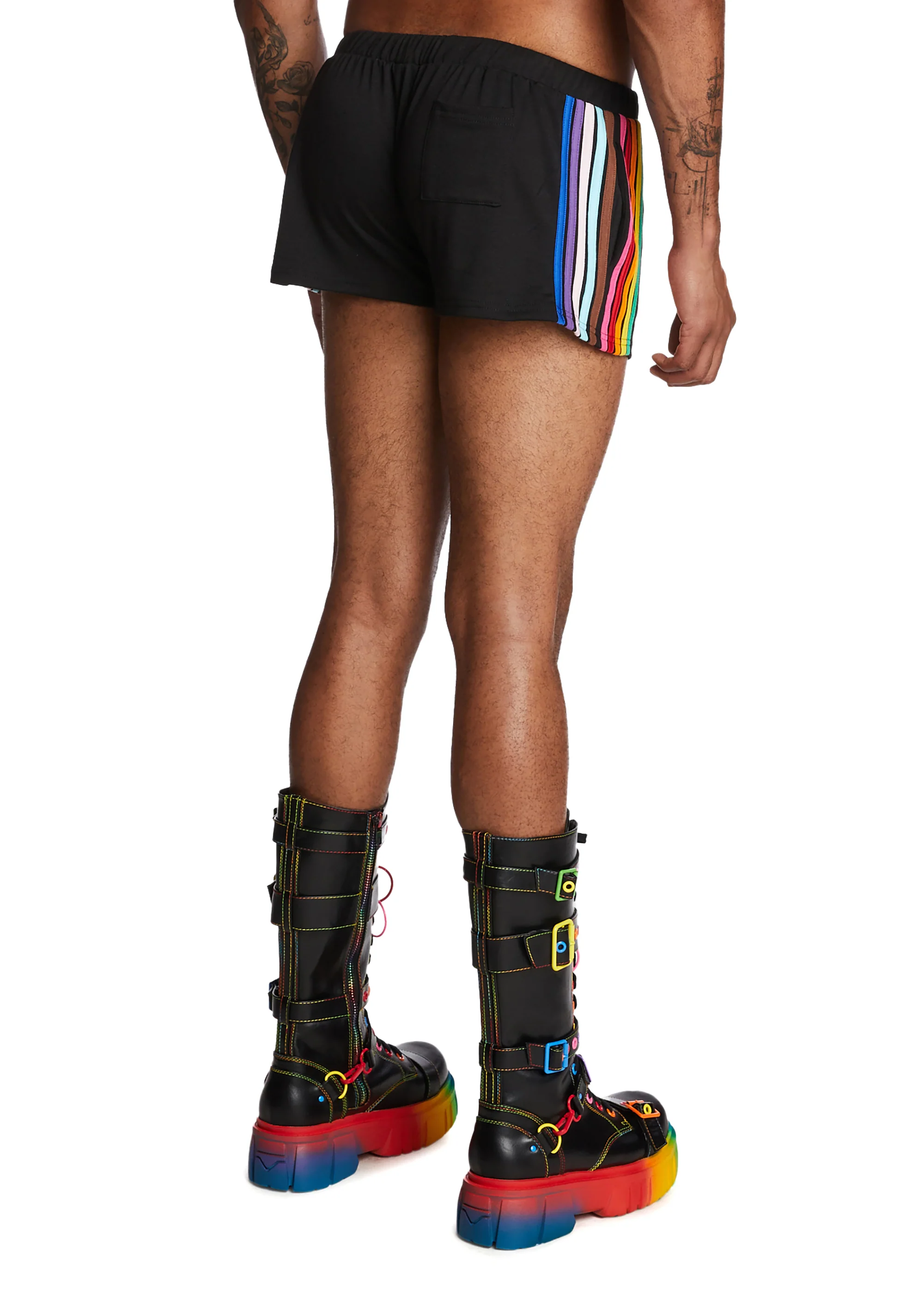 Retro Lovin' Unisex Mini Shorts - Image 10