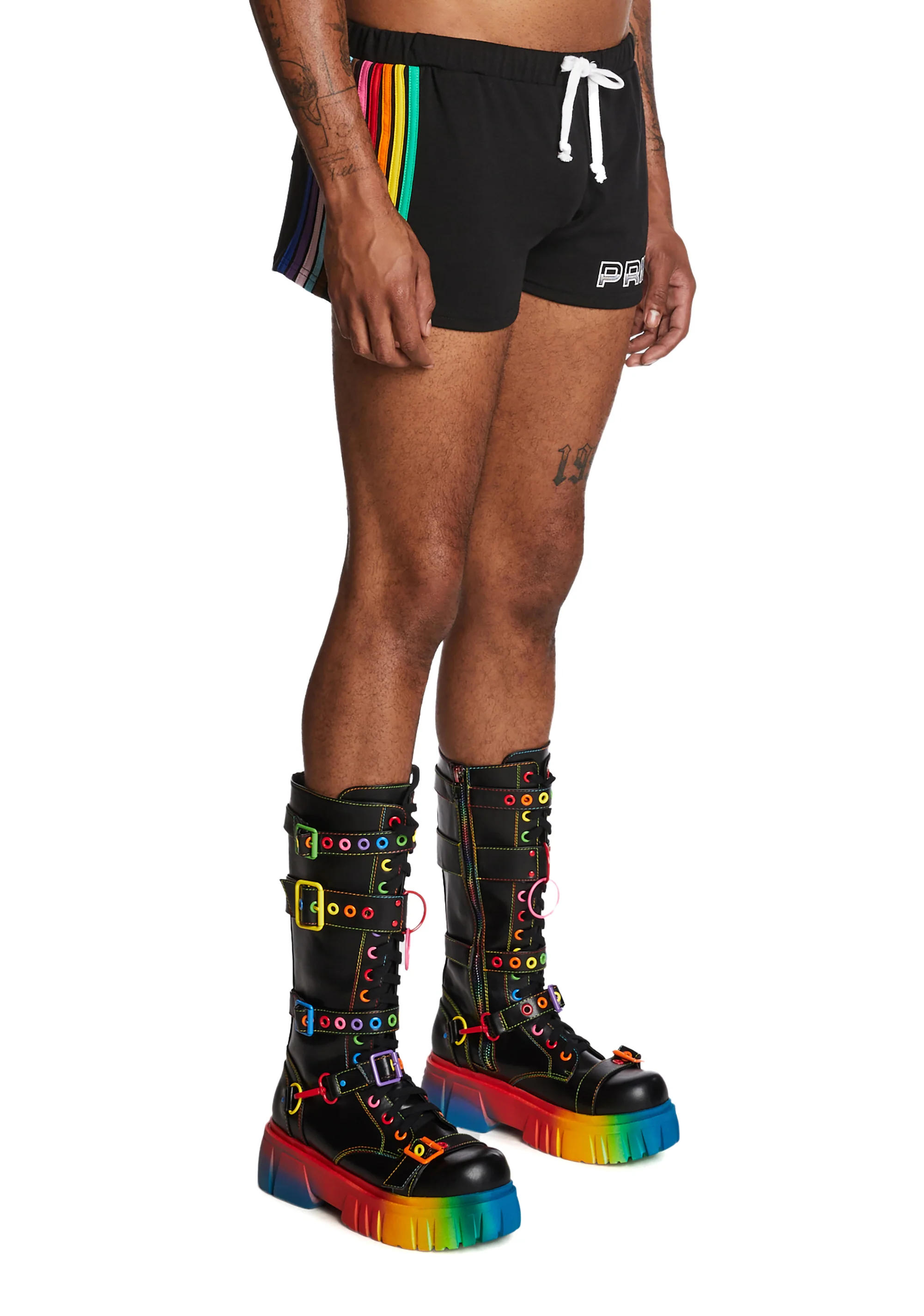 Retro Lovin' Unisex Mini Shorts - Image 8