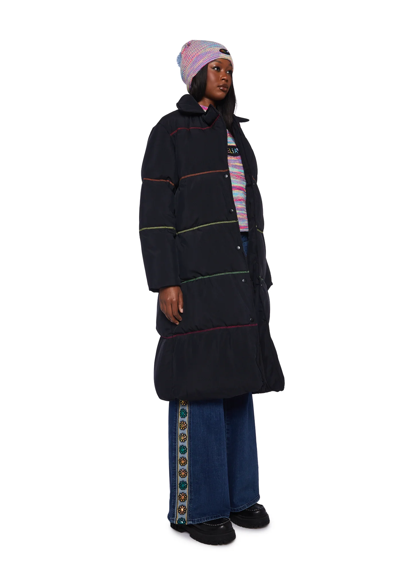 Retro Odyssey Puffer Coat - Image 3