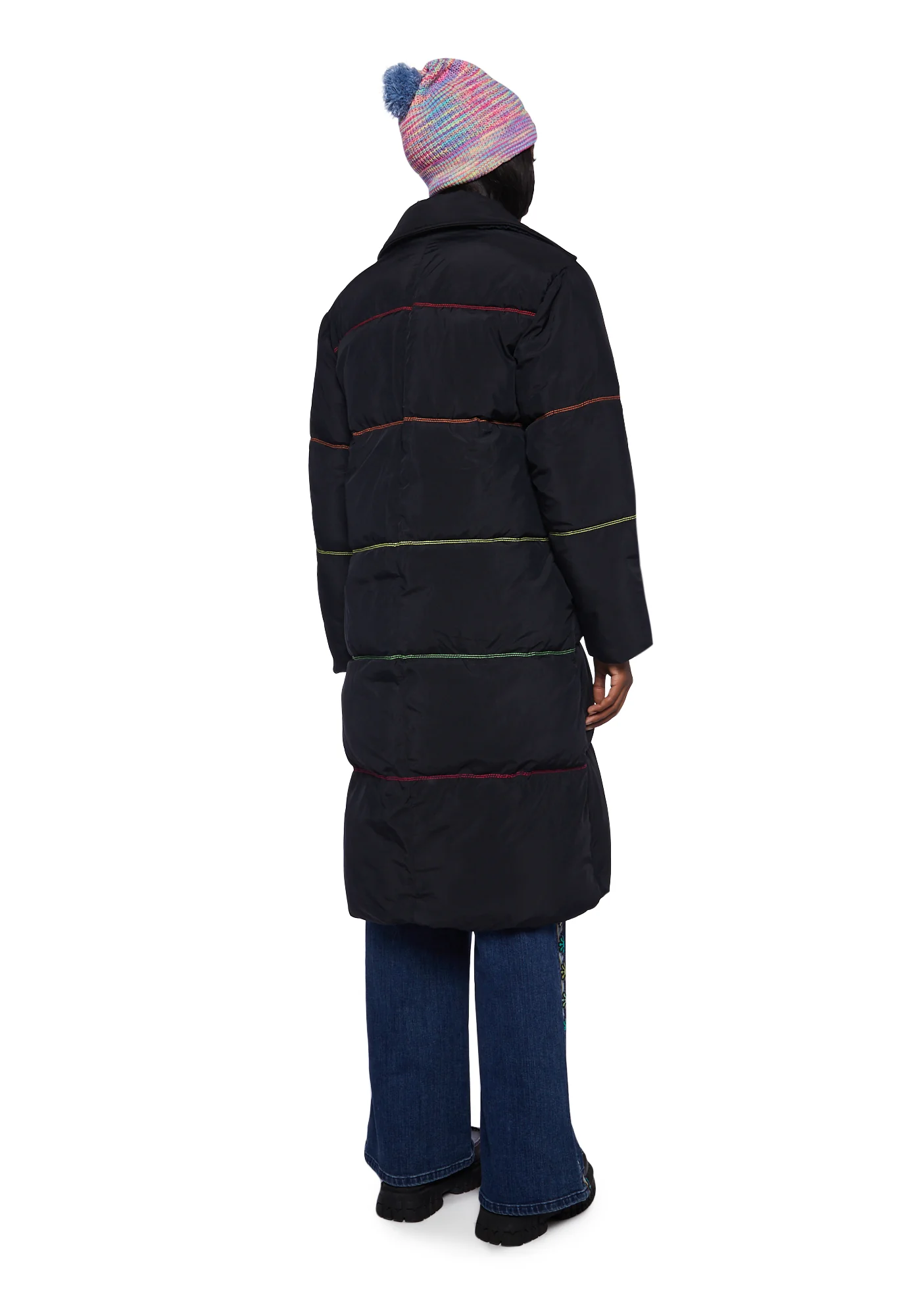 Retro Odyssey Puffer Coat - Image 4