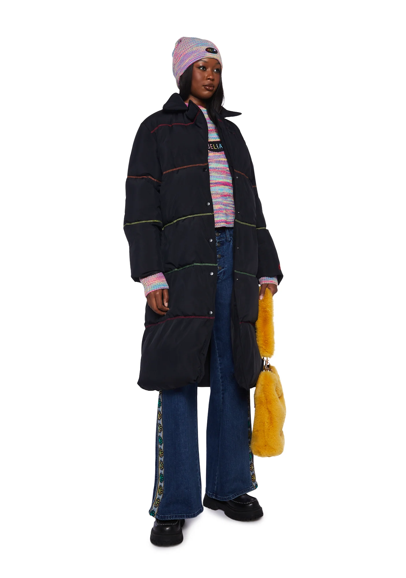 Retro Odyssey Puffer Coat - Image 5
