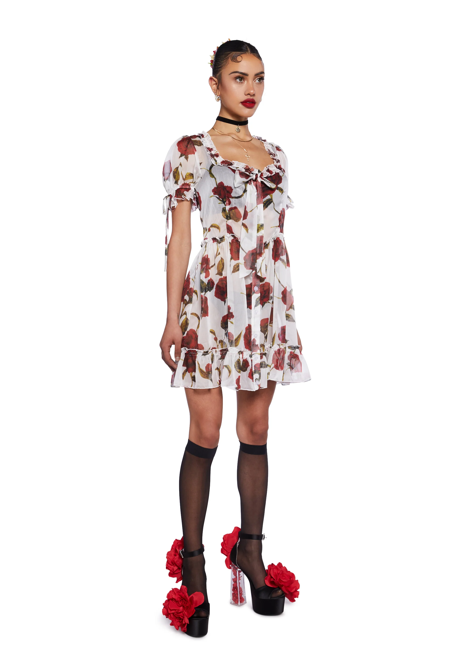 Return To Me Babydoll Dress - Image 2