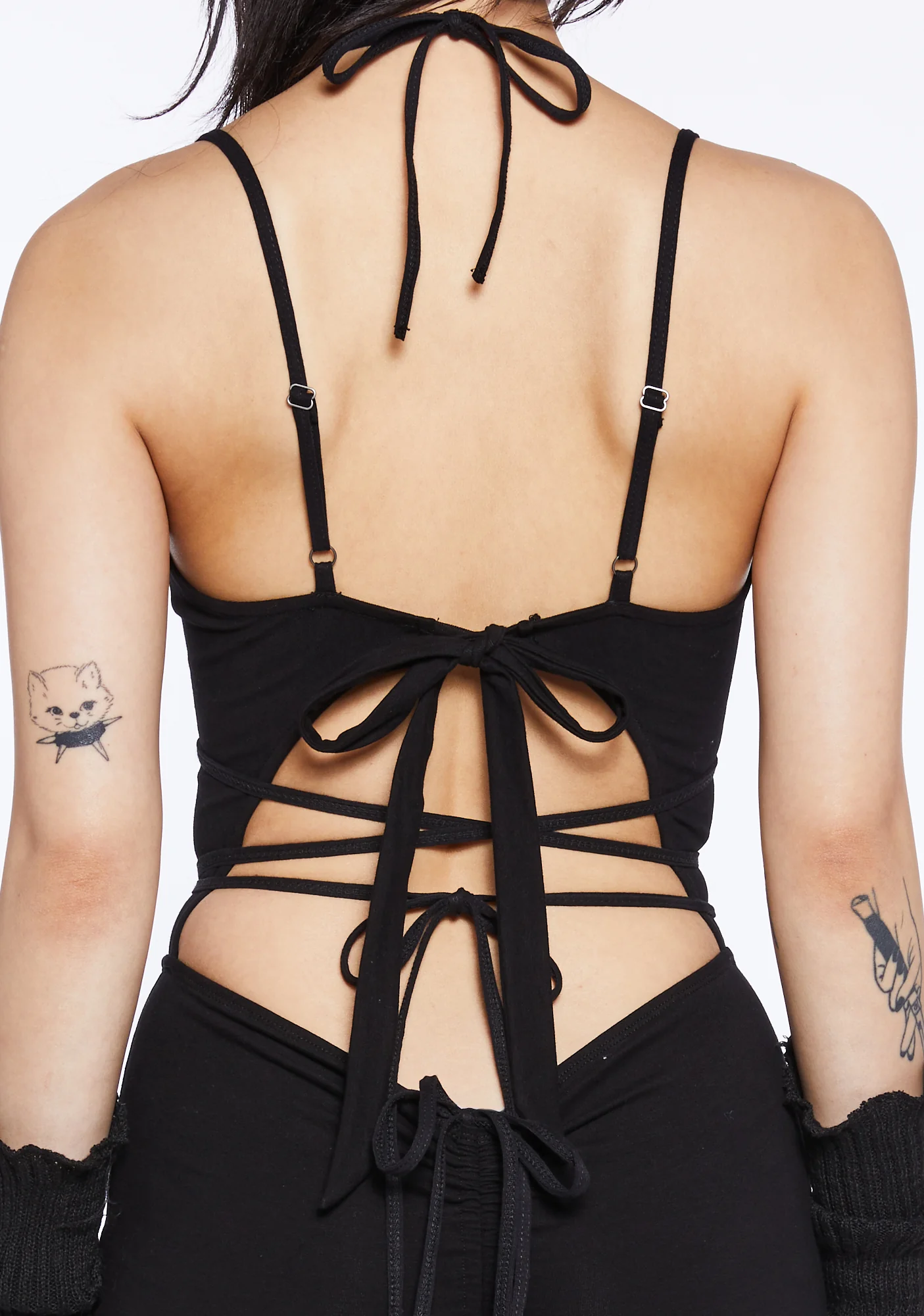 Reverb V-Cut Bell Bottom Jumpsuit - Image 7