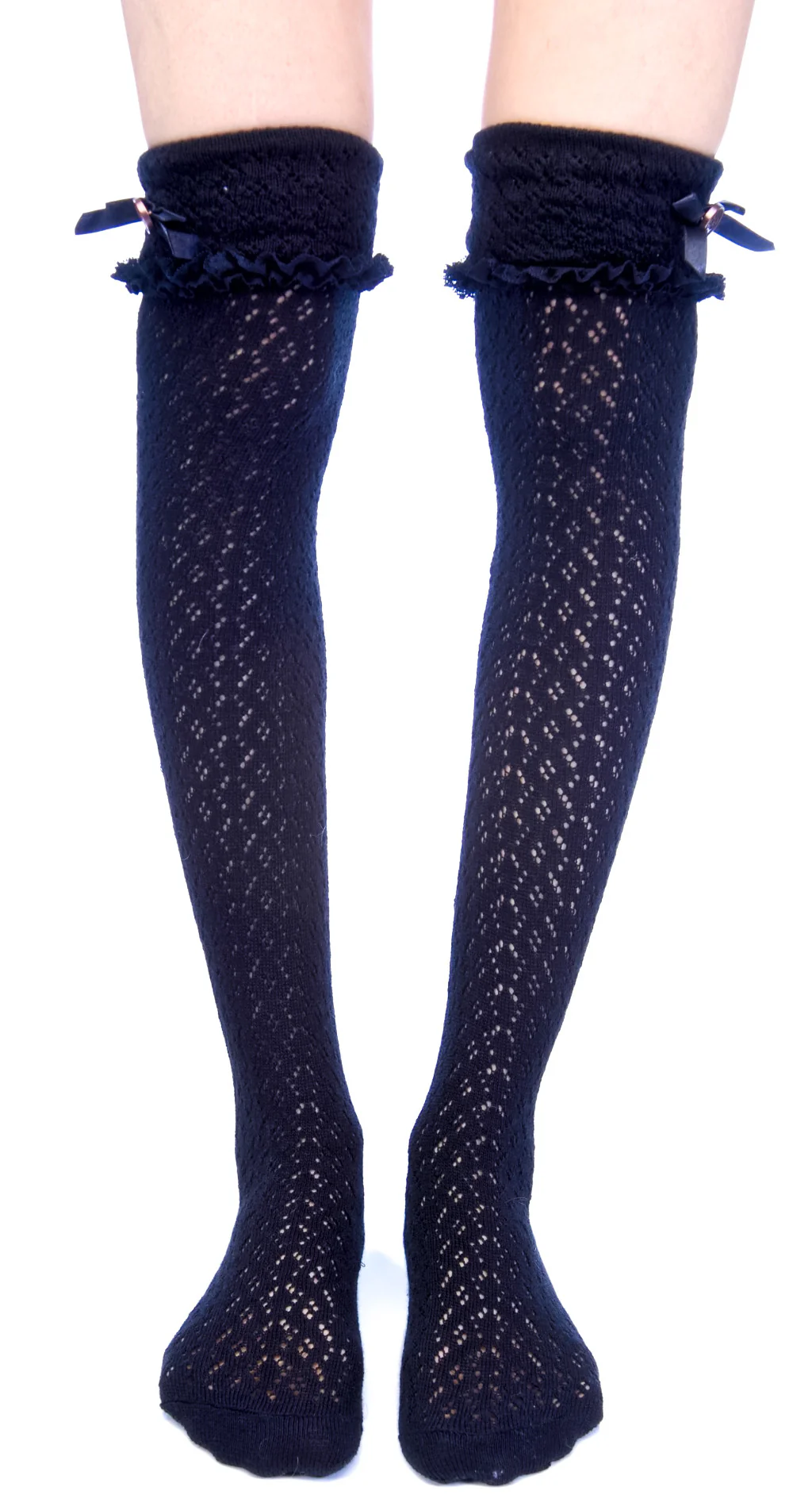 Ribbon Knee High Socks - Image 2