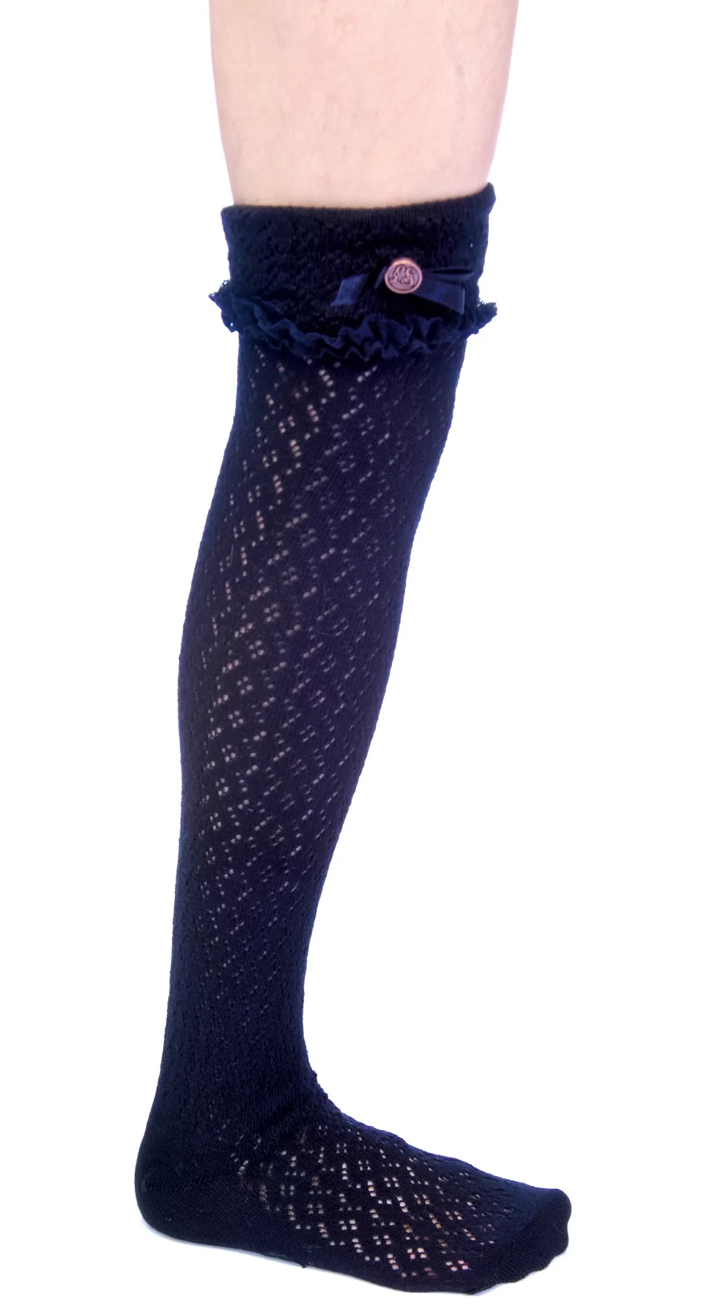 Ribbon Knee High Socks - Image 3