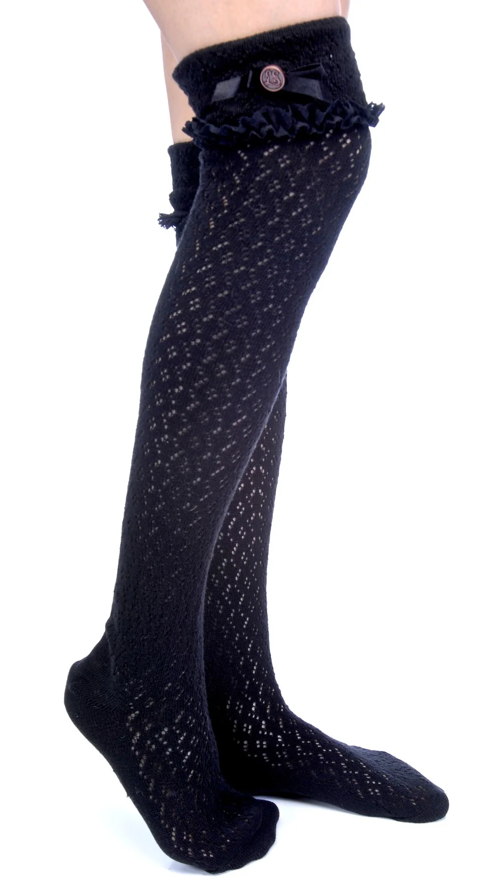 Ribbon Knee High Socks - Image 5