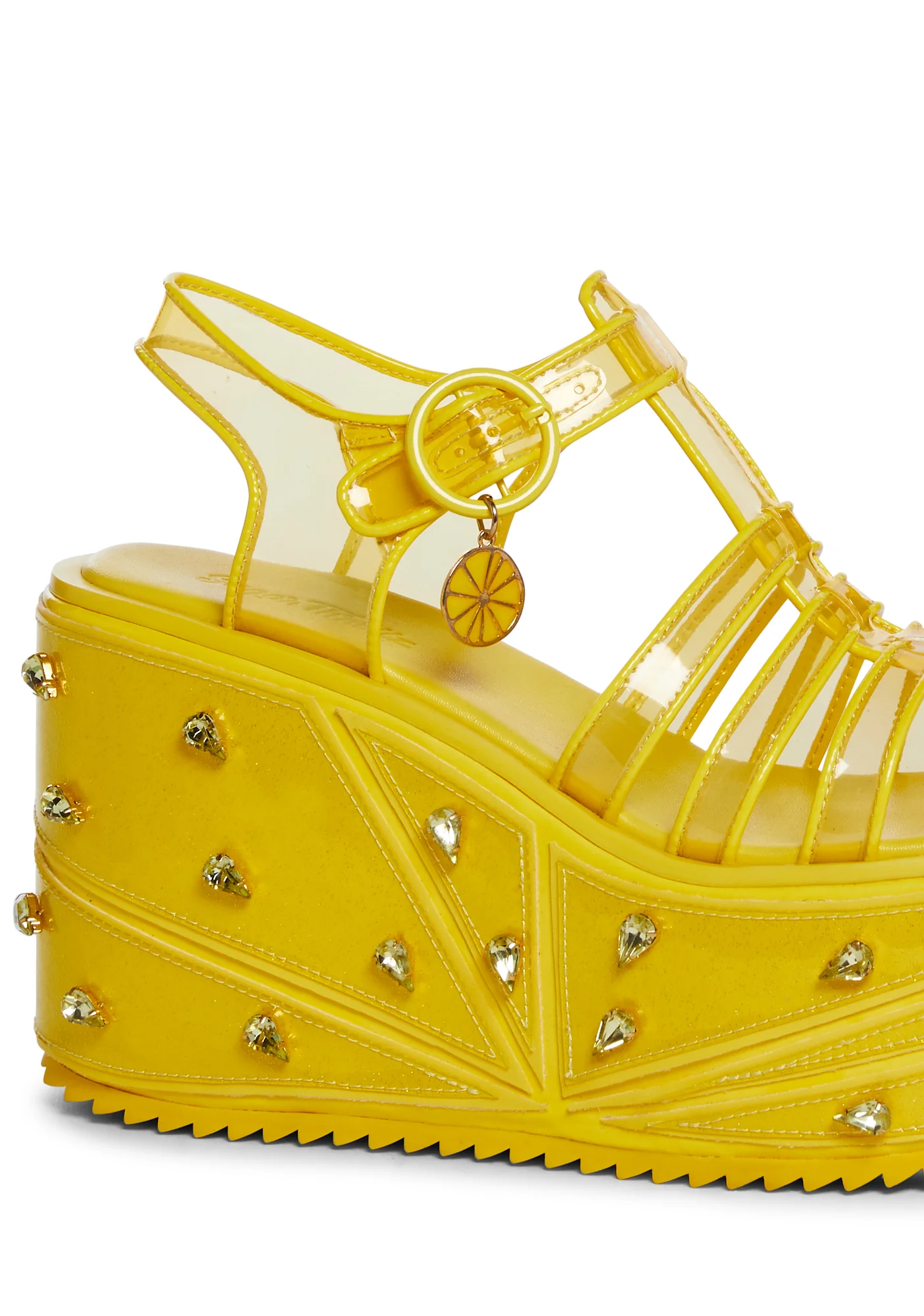 Ripe For Love Platform Sandals - Yellow - Image 2