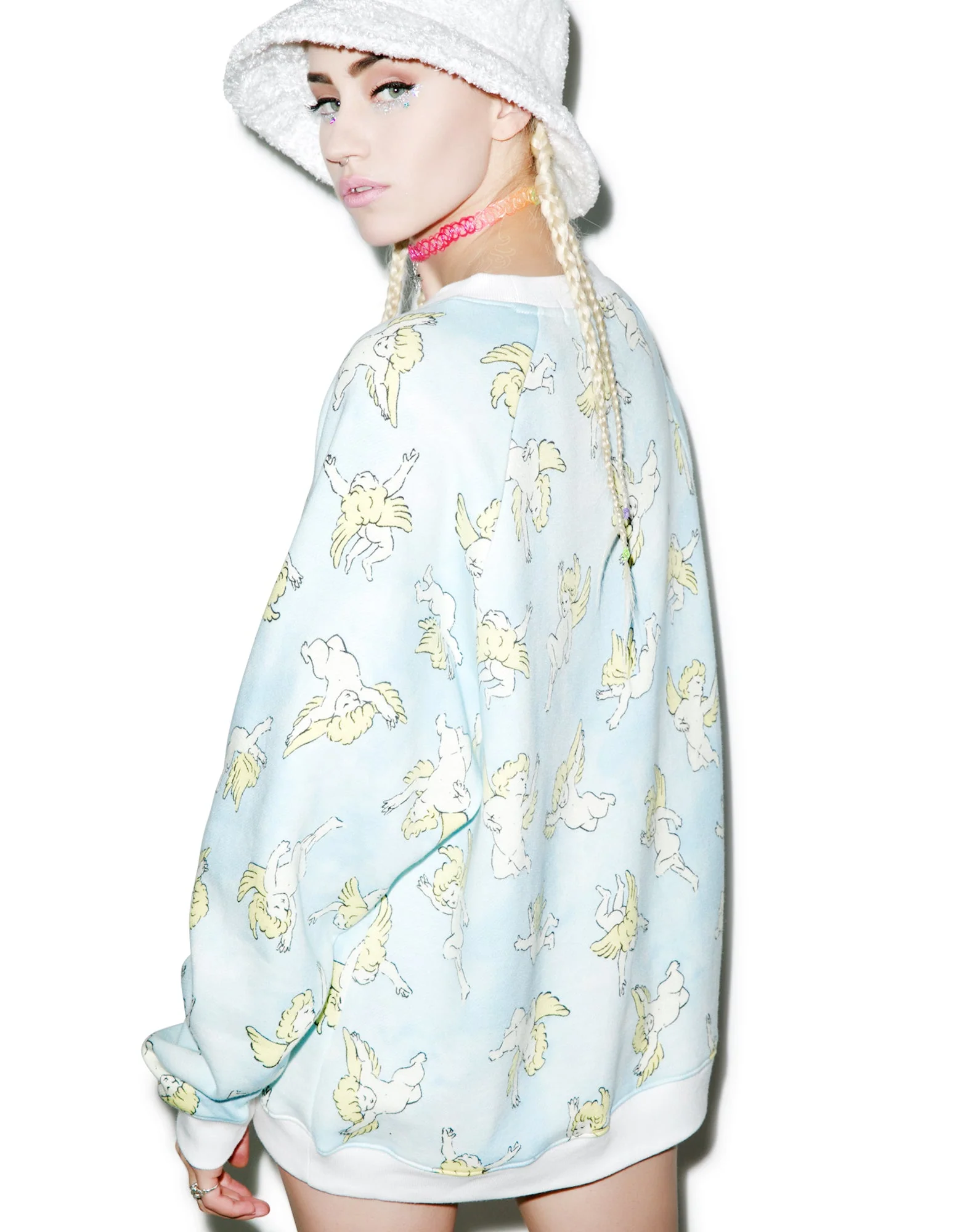 Risen Sky Crew - Light Pink - Image 5