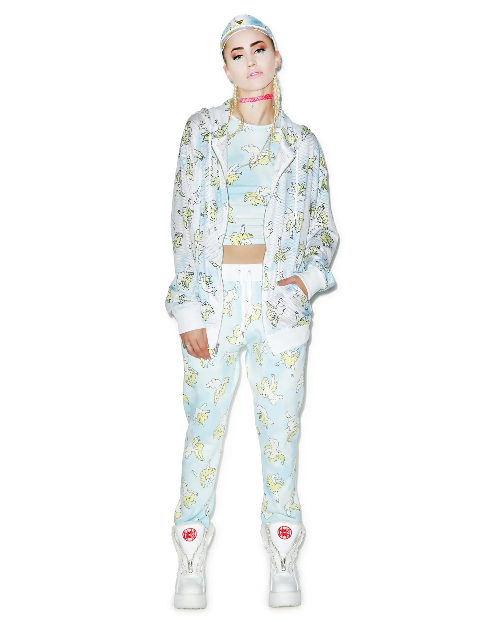 Risen Sky Mesh Hoodie - Image 5