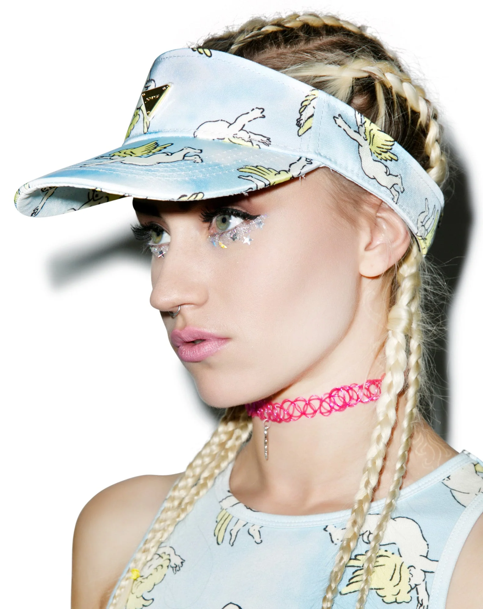 Risen Sky Sunvisor - Light Pink - Image 4