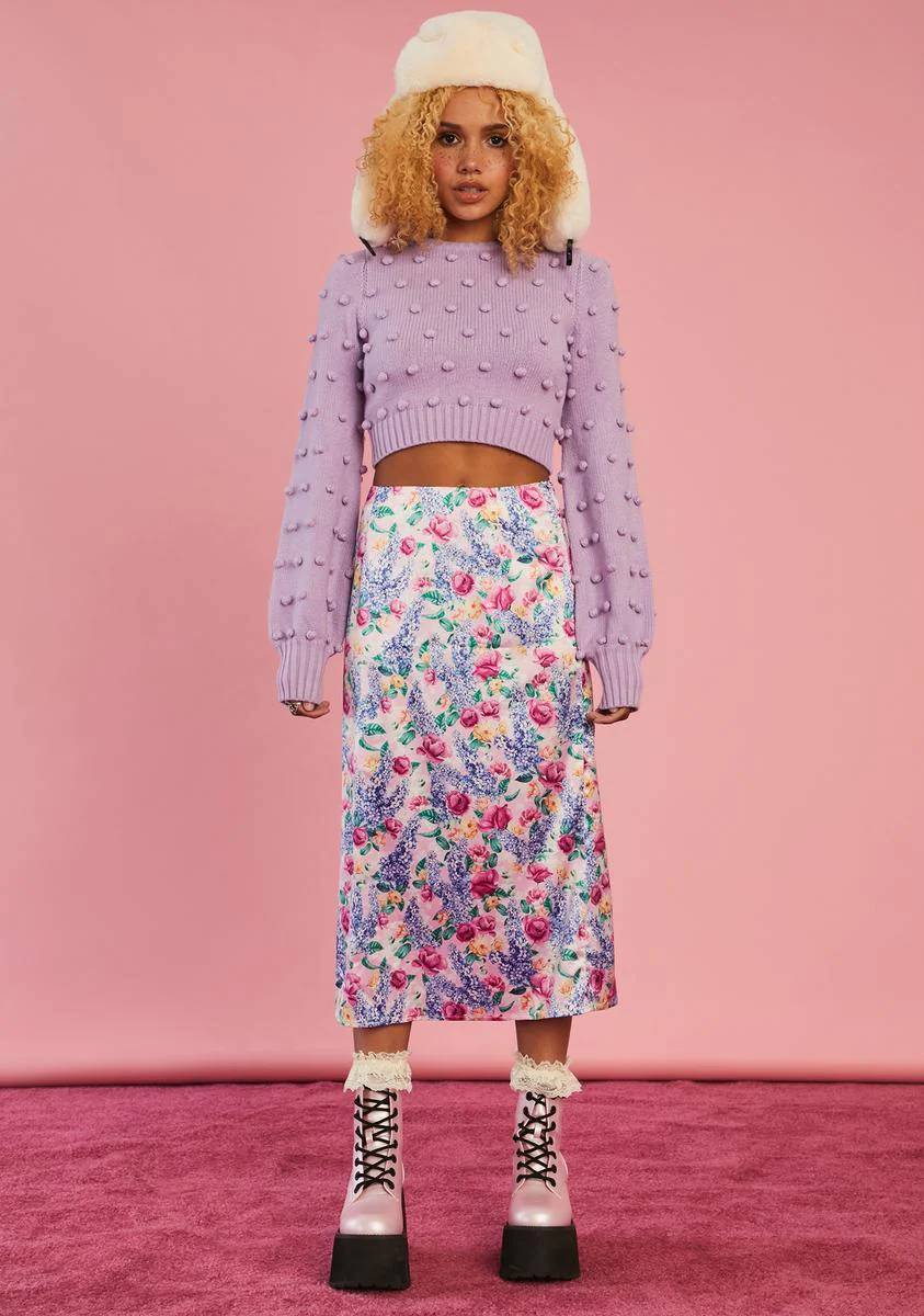 Riverbank Reflections Midi Skirt - Image 3