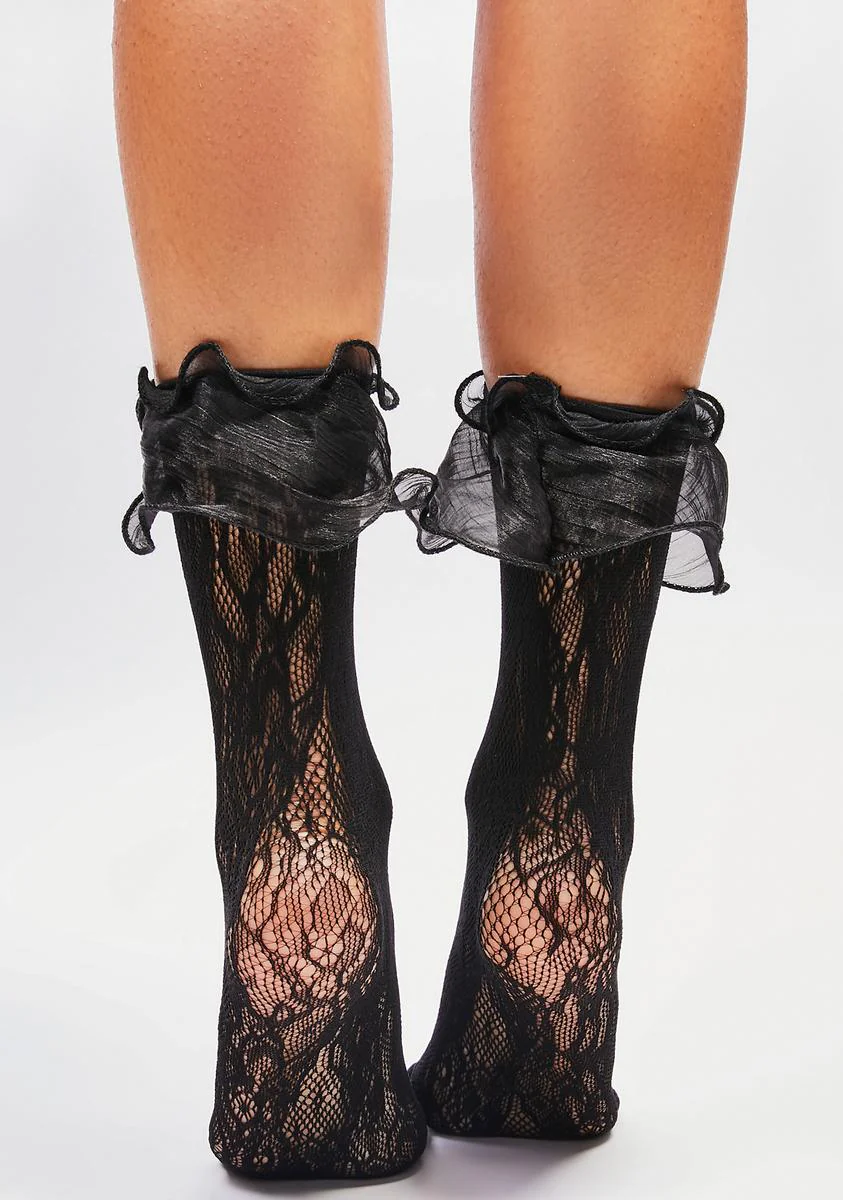 Rock My Socks Off Lace Socks - Image 3