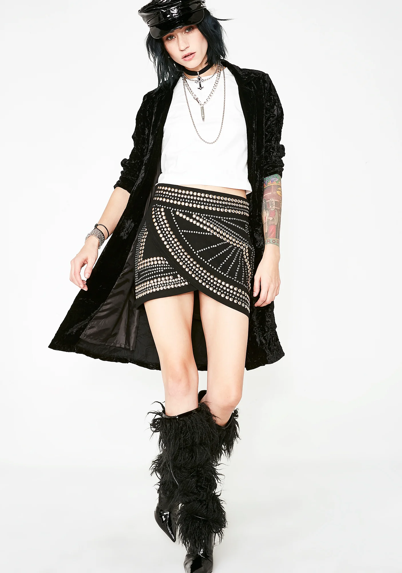 Rock N' Roll Queen Mini Skirt - Image 5