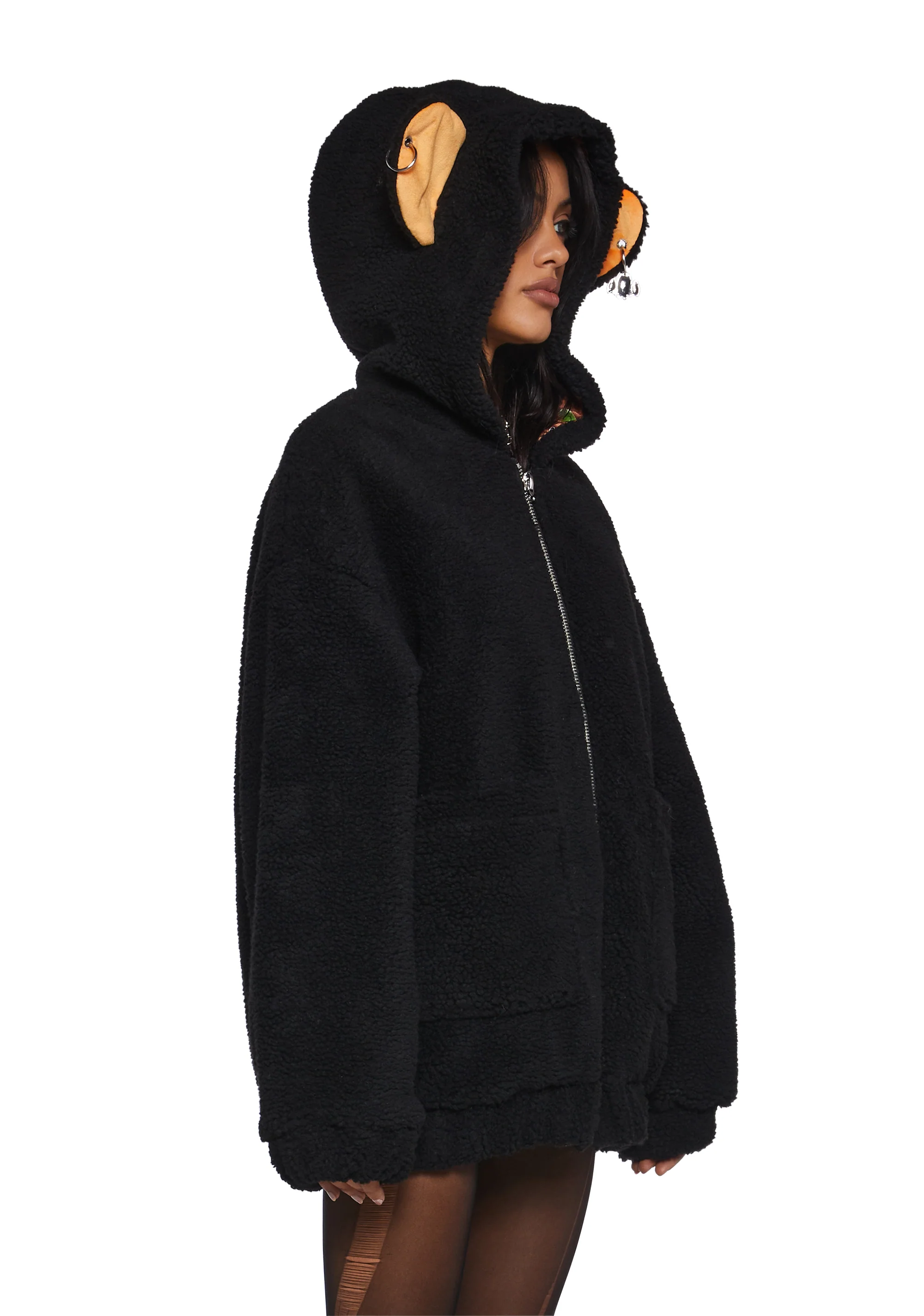 Rockstar Julius Hooded Sherpa Jacket - Image 3