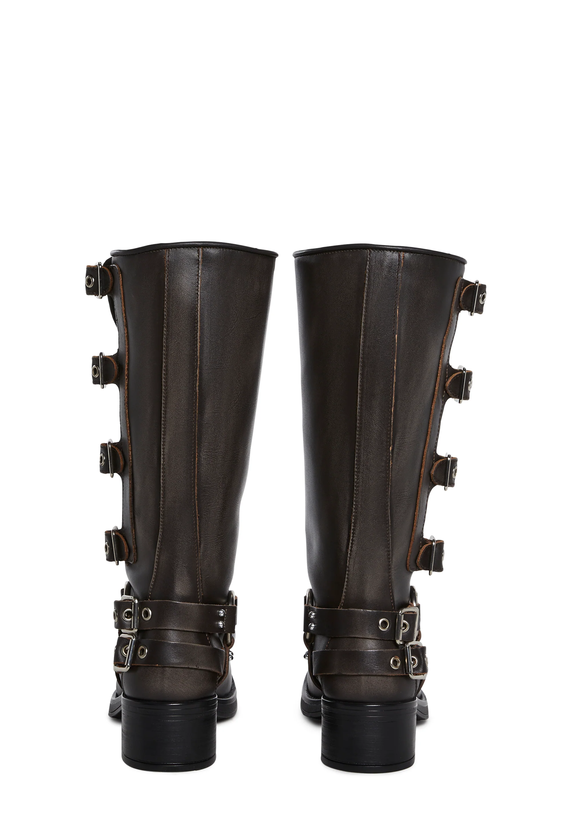Rocky Distressed Buckle Boots - Image 4