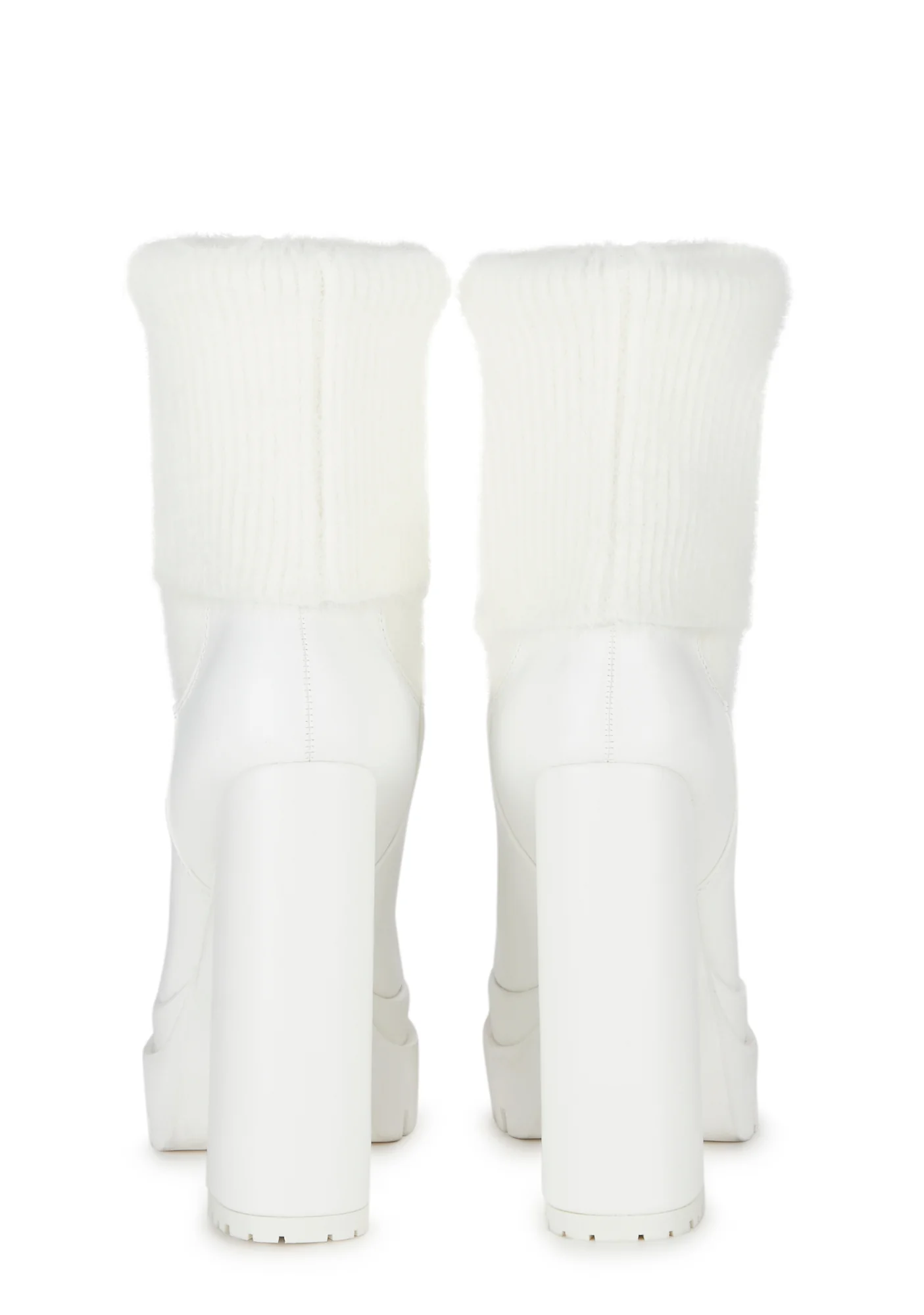 Roddy Platform Boots - White - Image 4