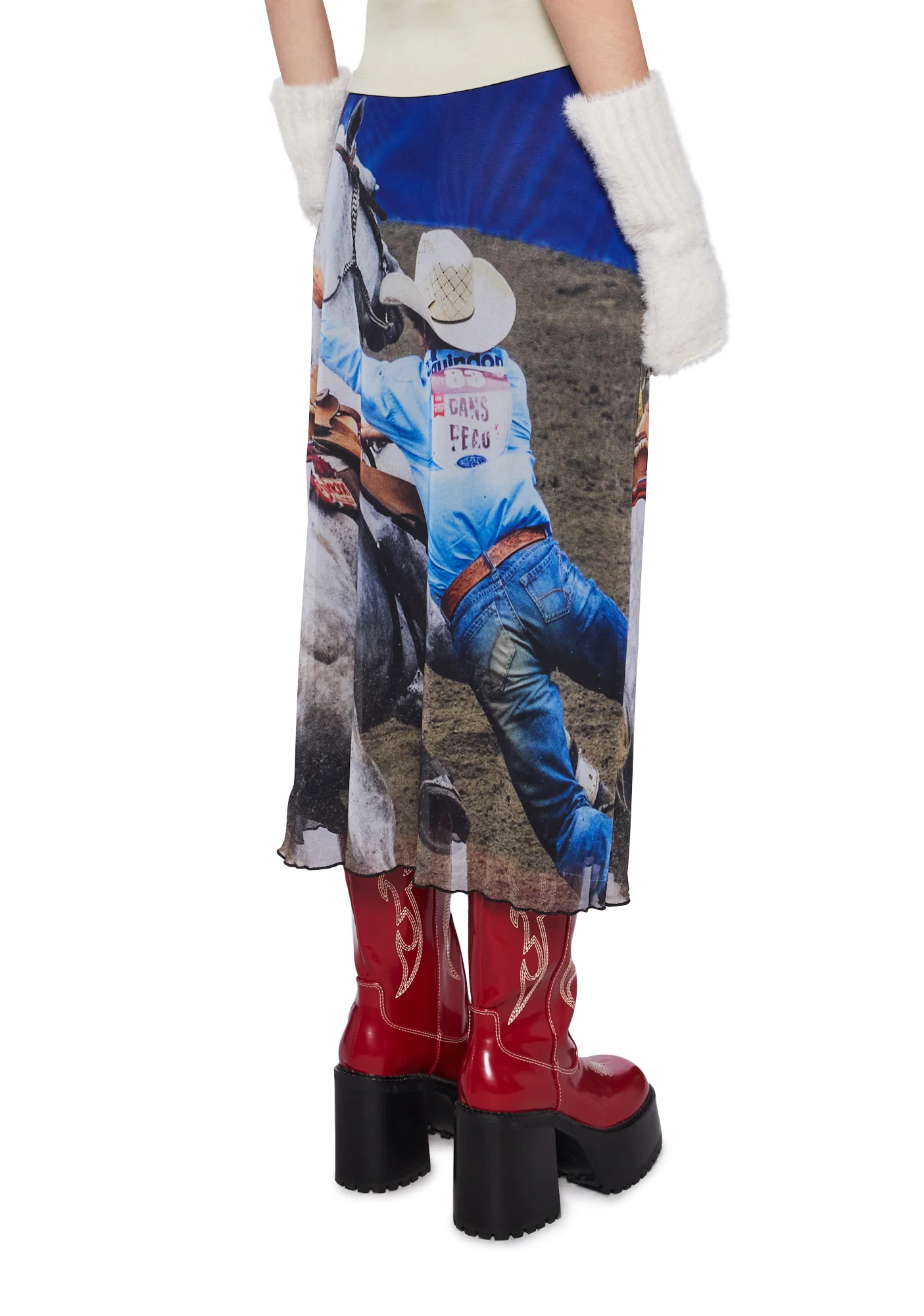 Rodeo Midi Skirt - Image 4