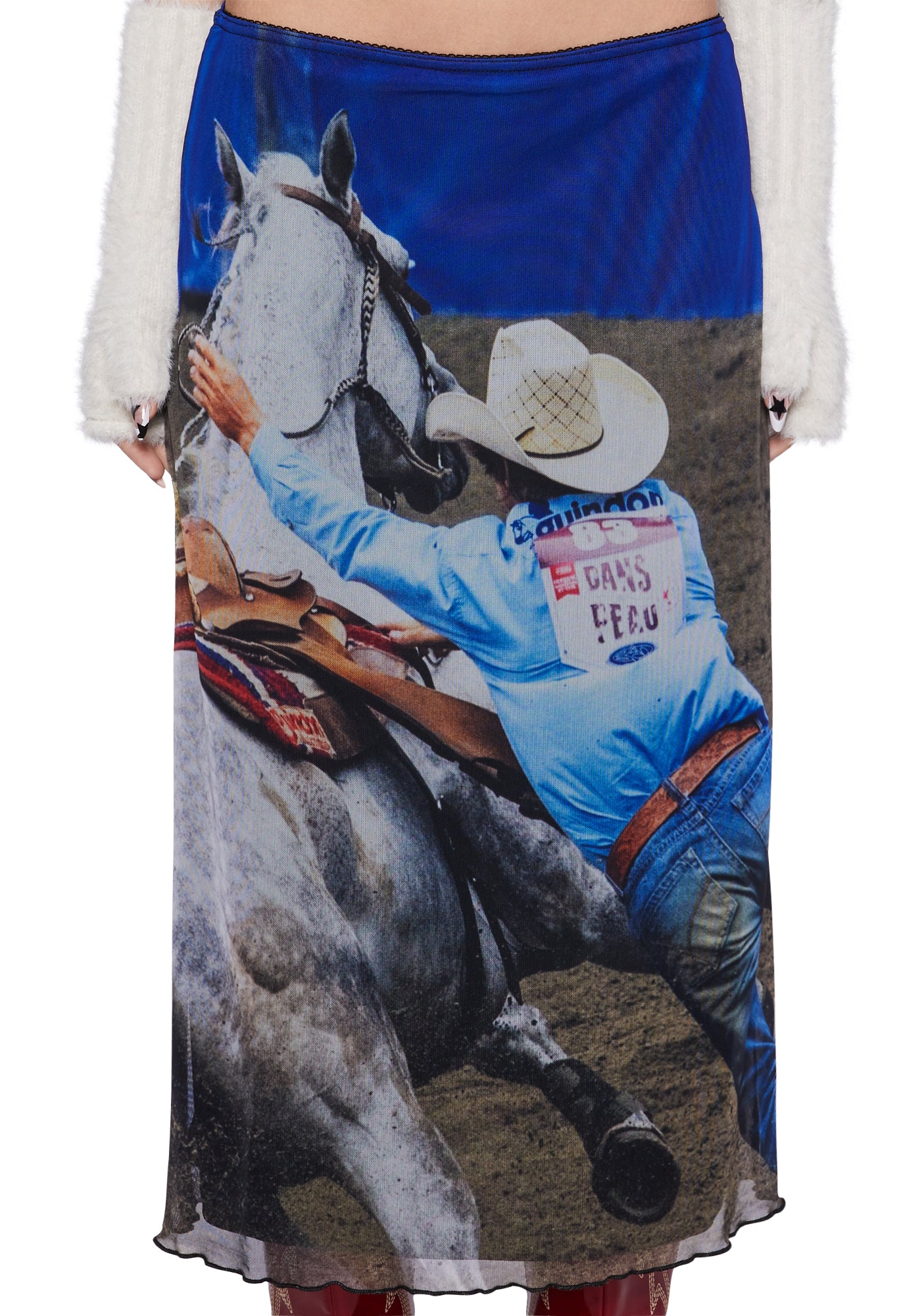 Rodeo Midi Skirt - Image 5