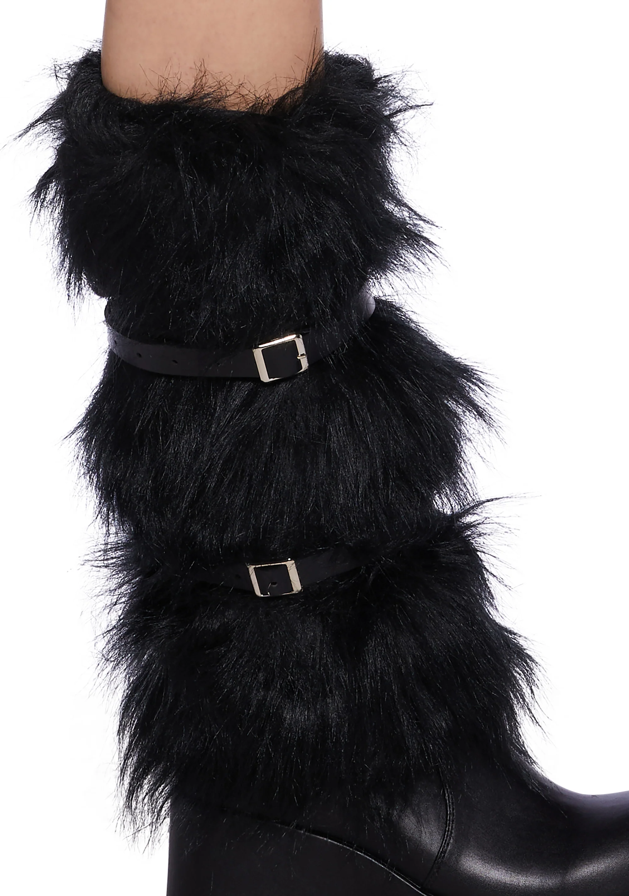 Rolling Along Leg Warmers - Black - Image 2