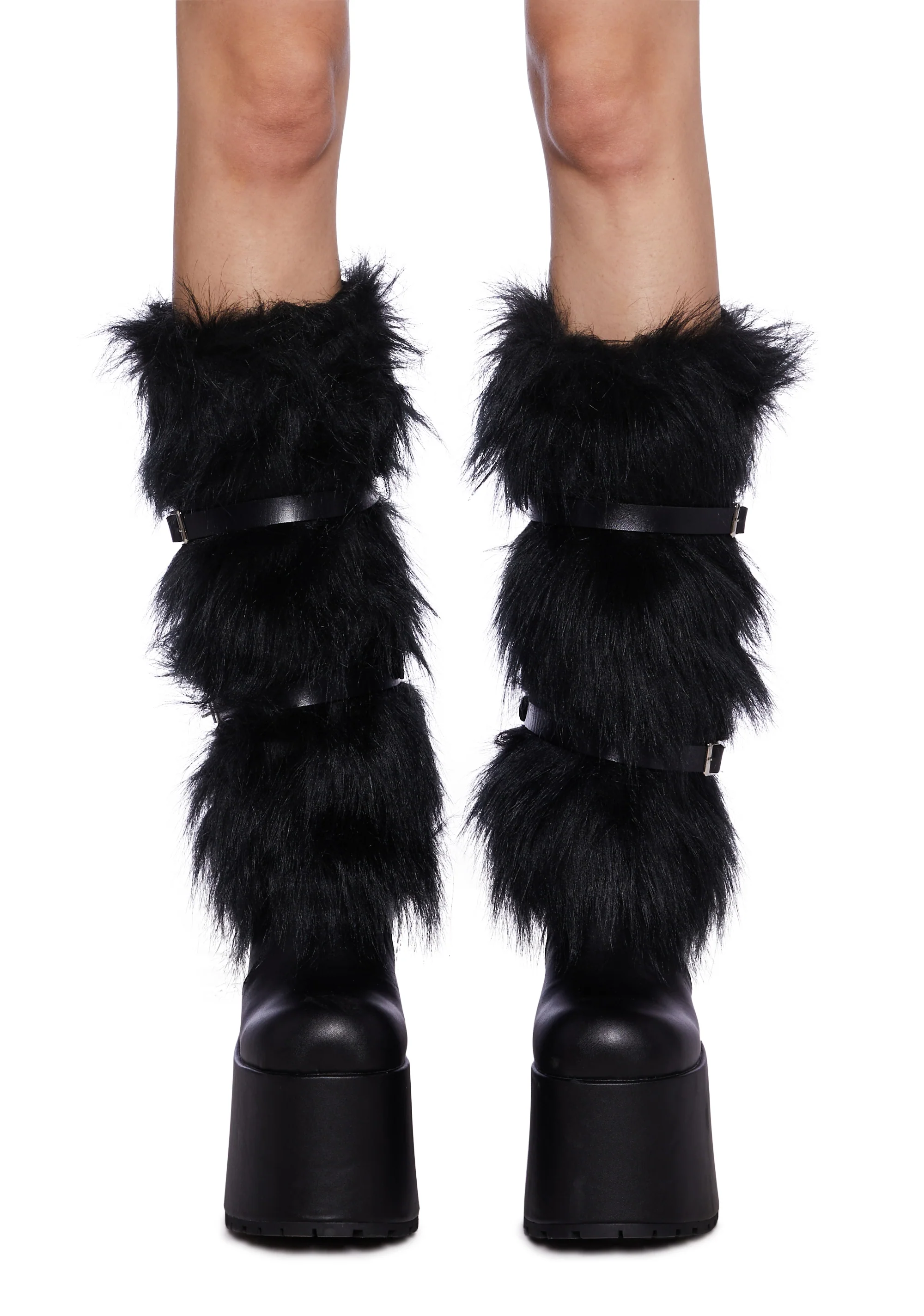 Rolling Along Leg Warmers - Black - Image 3