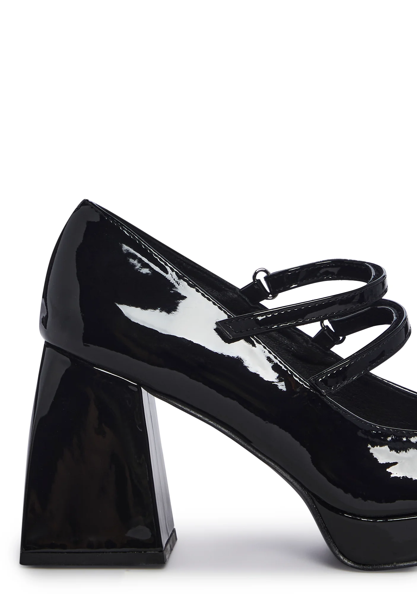 Romantic Harmony Block Heels - Black - Image 2