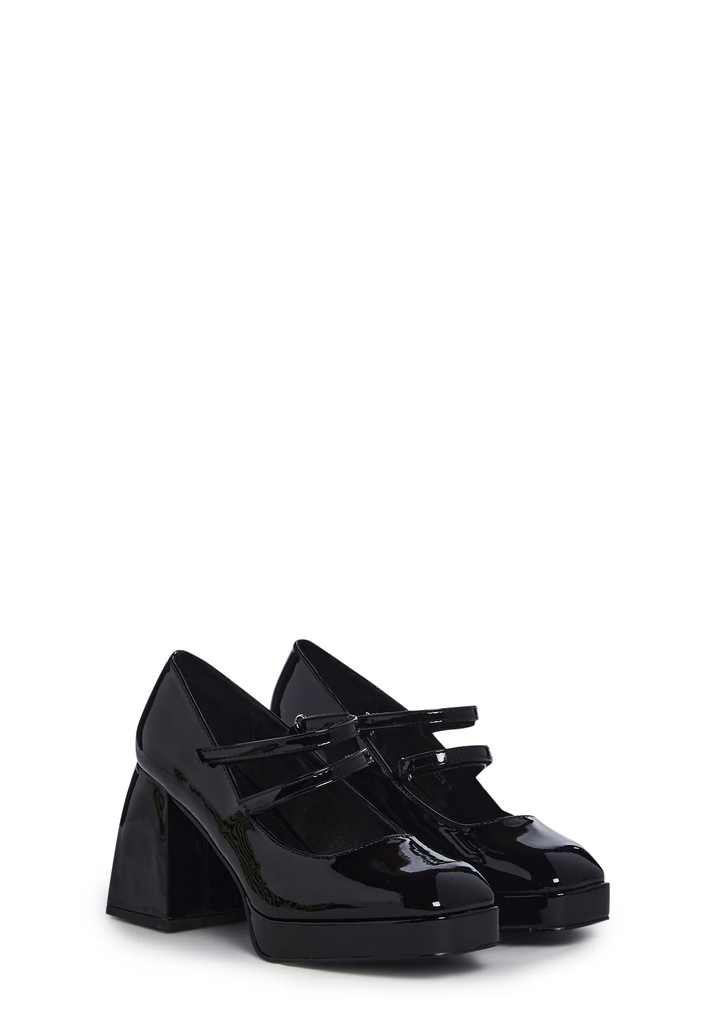 Romantic Harmony Block Heels - Black - Image 3